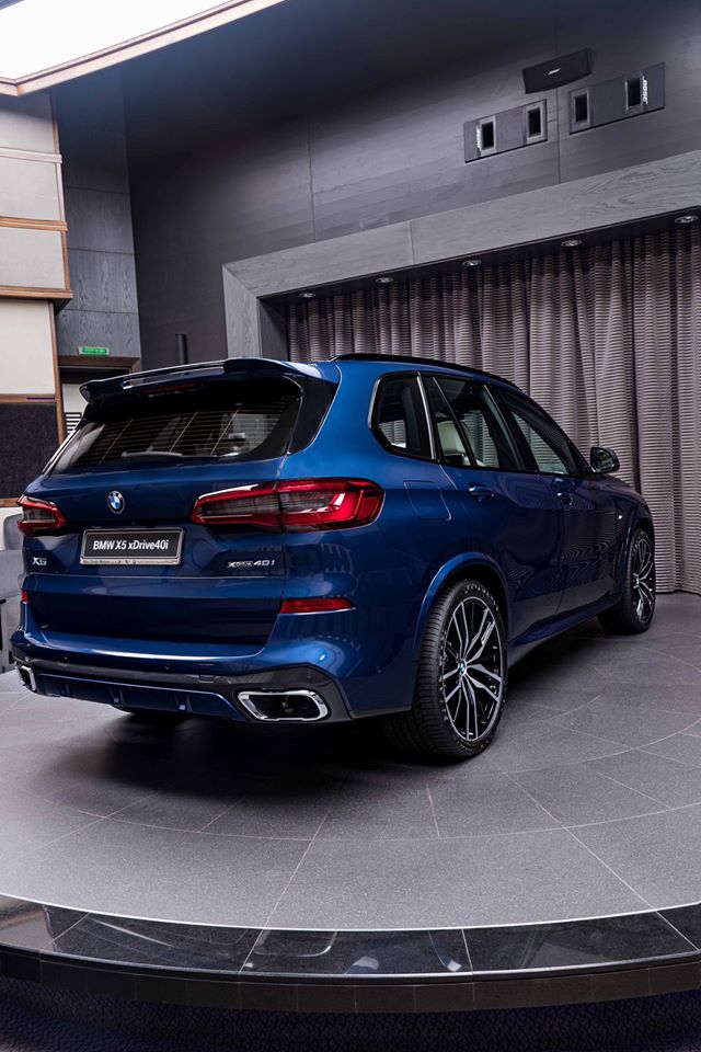 Phytonic Blue BMW X5 xDrive40i M Sport Shows Off AC Schnitzer Bits
