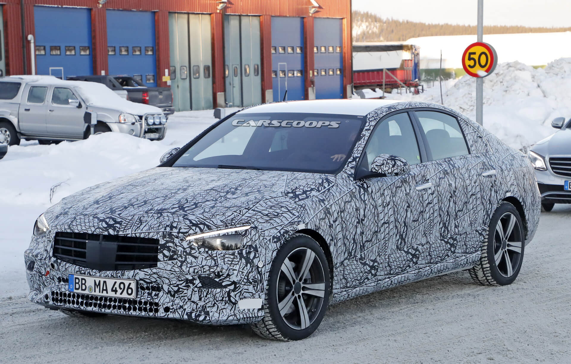 2022 Mercedes C-Class Shows Its Familiar, But All-New Face