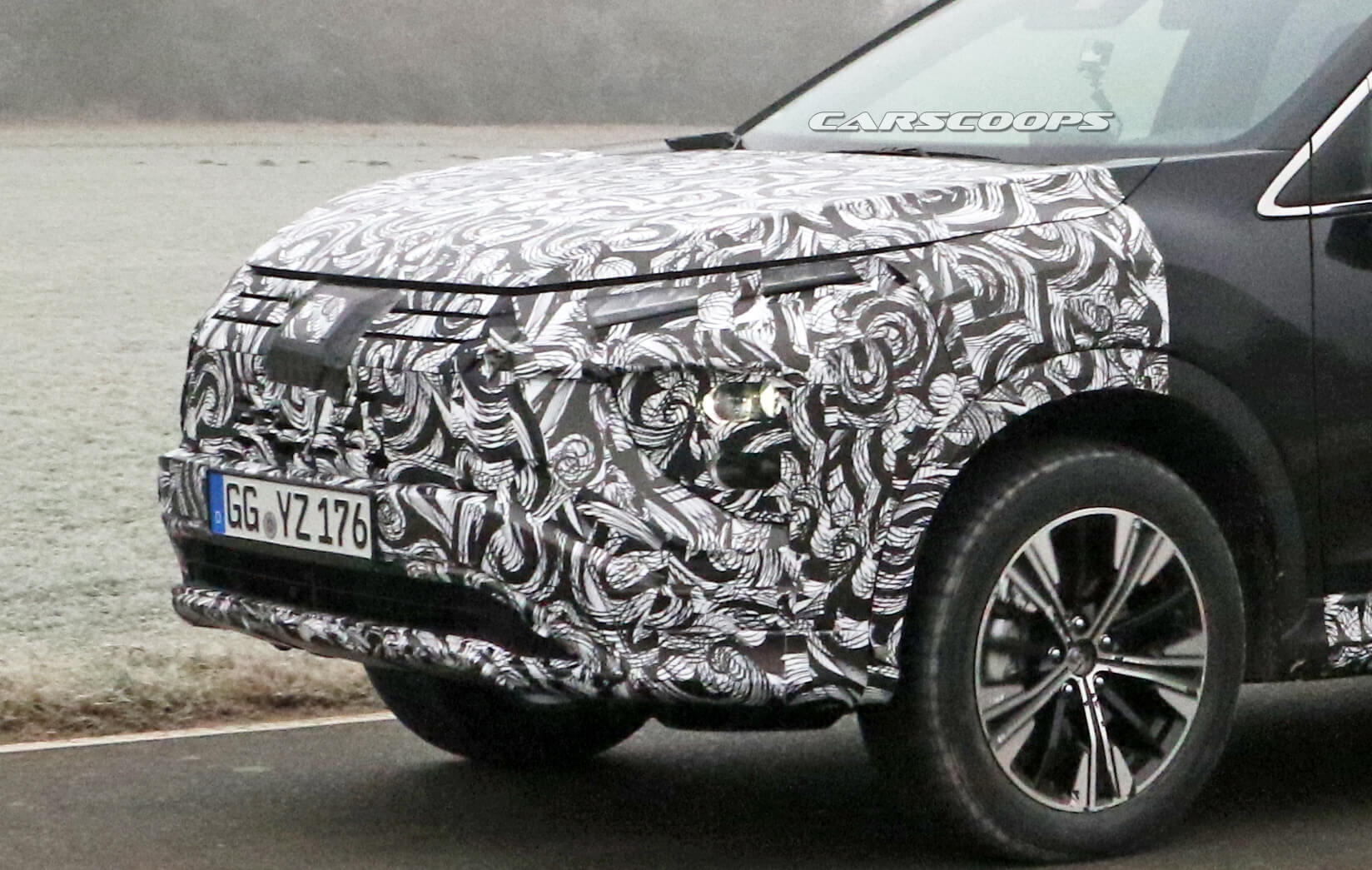 2021 Mitsubishi Eclipse Cross Makes Spy Debut With Updated Styling