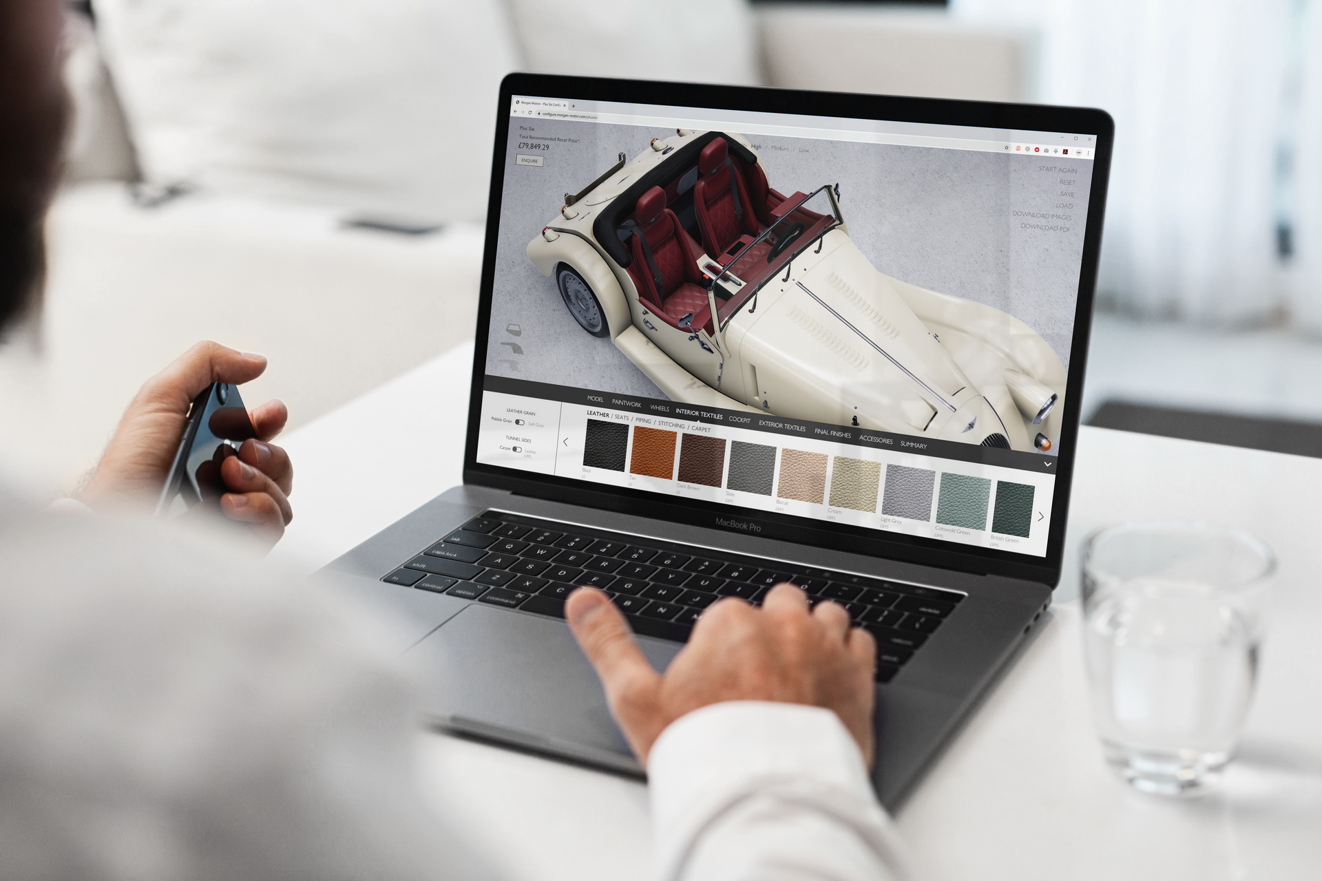 Morgan’s New 3D Configurator Claims To Let You Customize The Plus Six In More Than A TRILLION Ways
