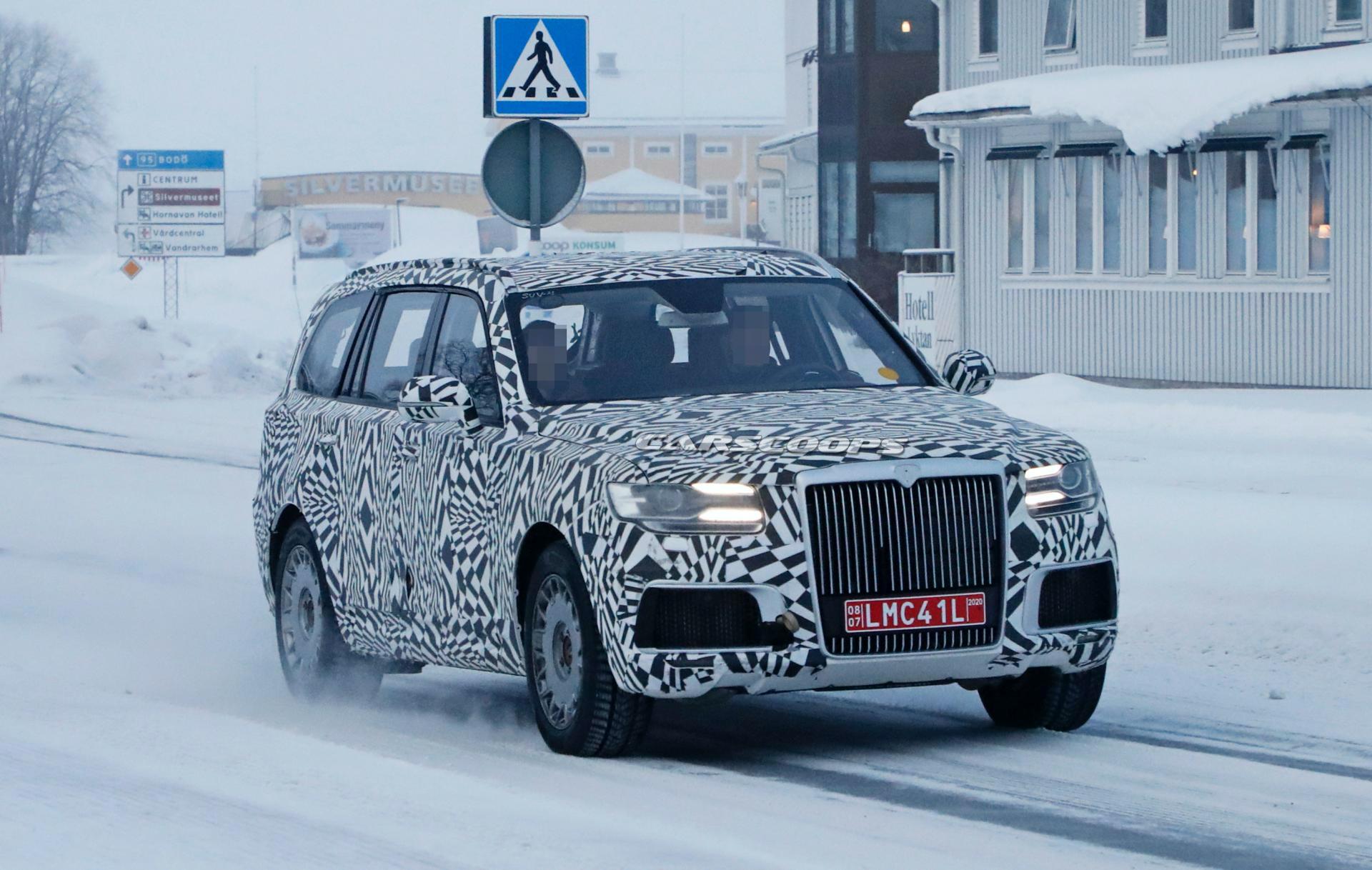 2022 Aurus Komendant, Russia’s Rolls-Royce Cullinan SUV Wannabe, Makes Dynamic Debut