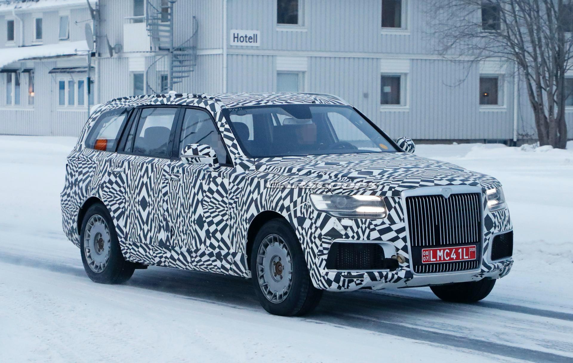 2022 Aurus Komendant, Russia’s Rolls-Royce Cullinan SUV Wannabe, Makes Dynamic Debut