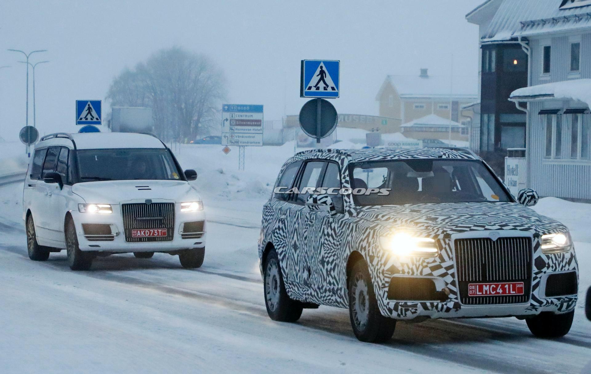 2022 Aurus Komendant, Russia’s Rolls-Royce Cullinan SUV Wannabe, Makes Dynamic Debut