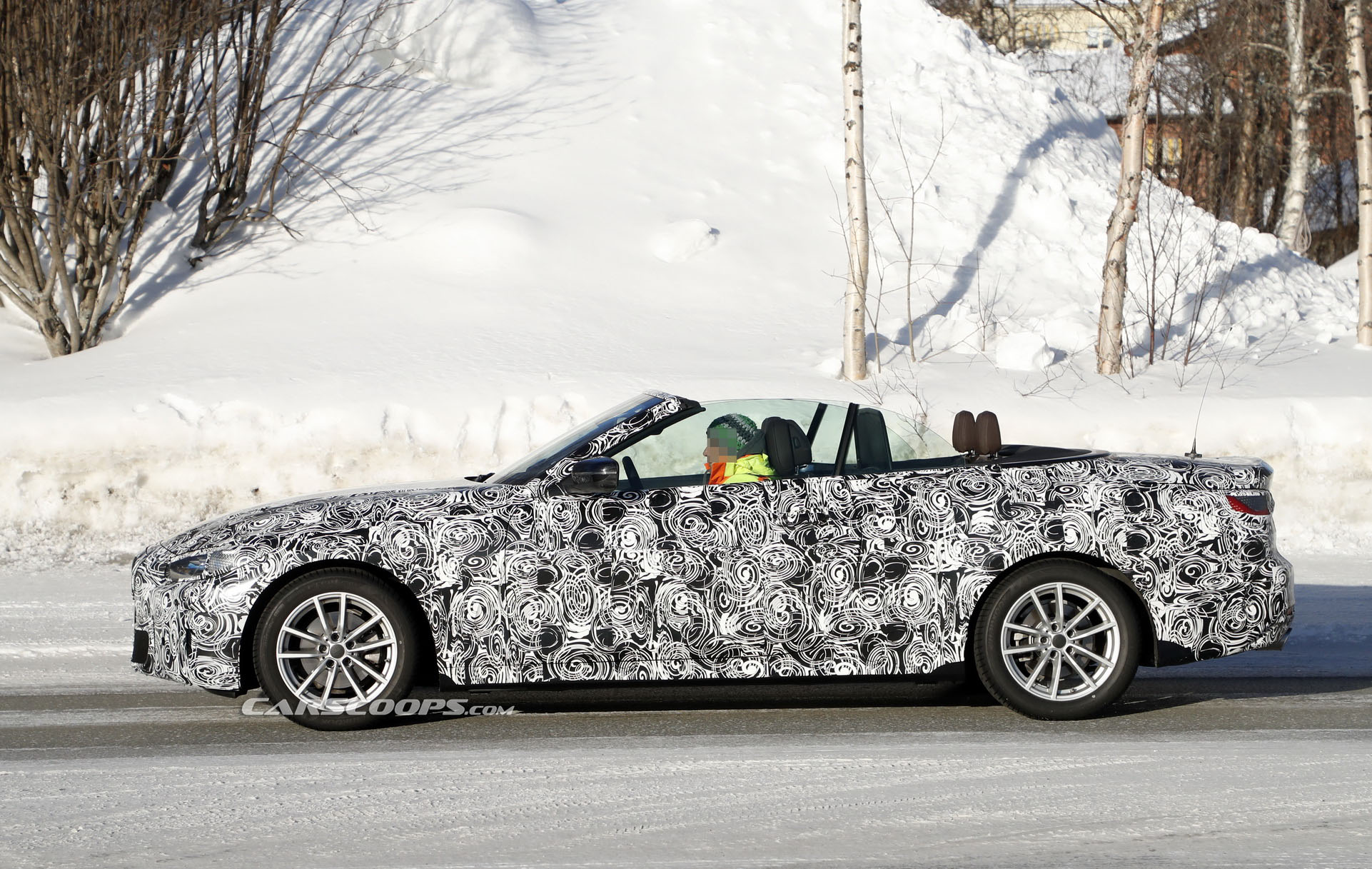 New BMW 4 Series Convertible Blows Its Top Off In Latest Spy Shots