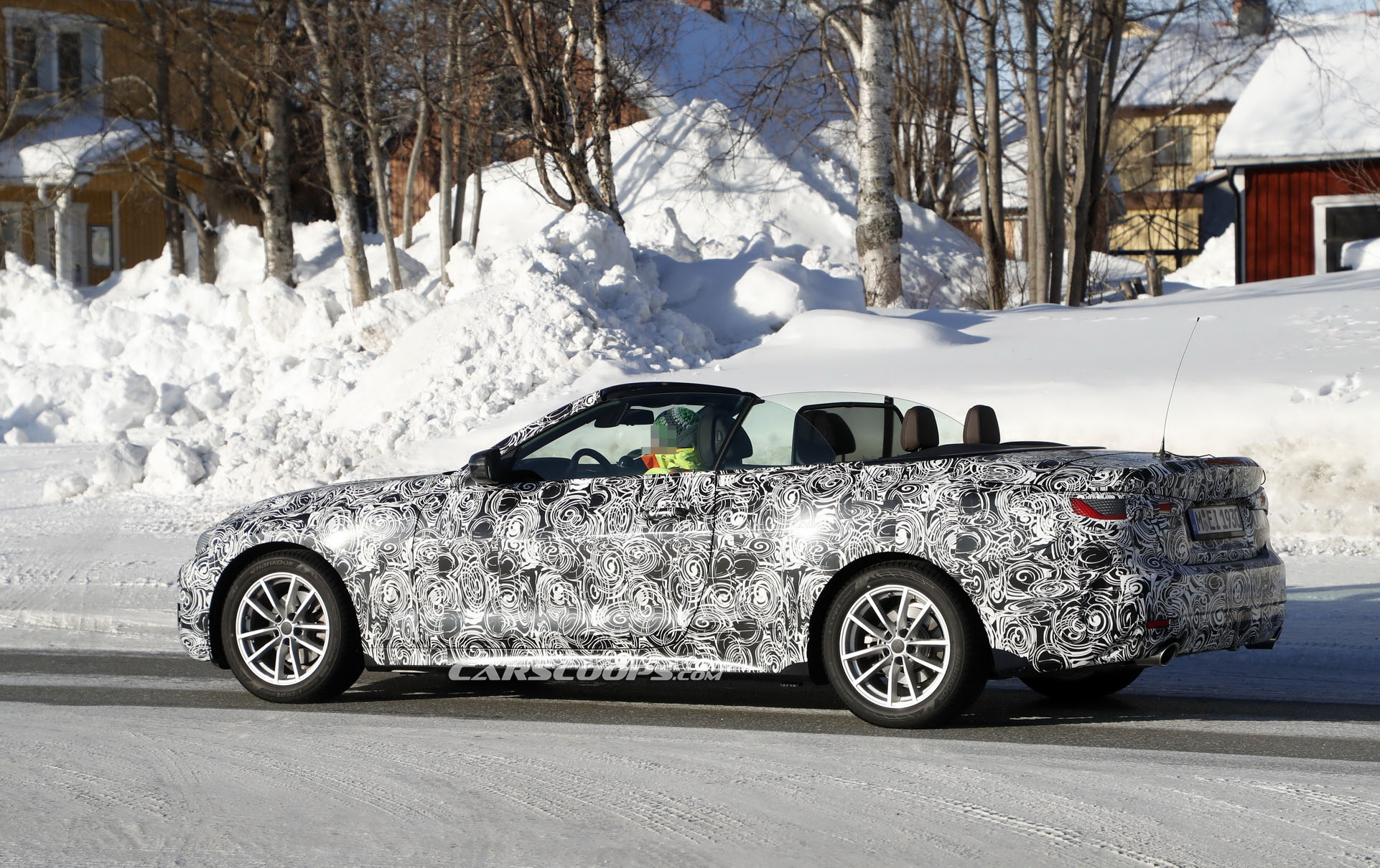 New BMW 4 Series Convertible Blows Its Top Off In Latest Spy Shots