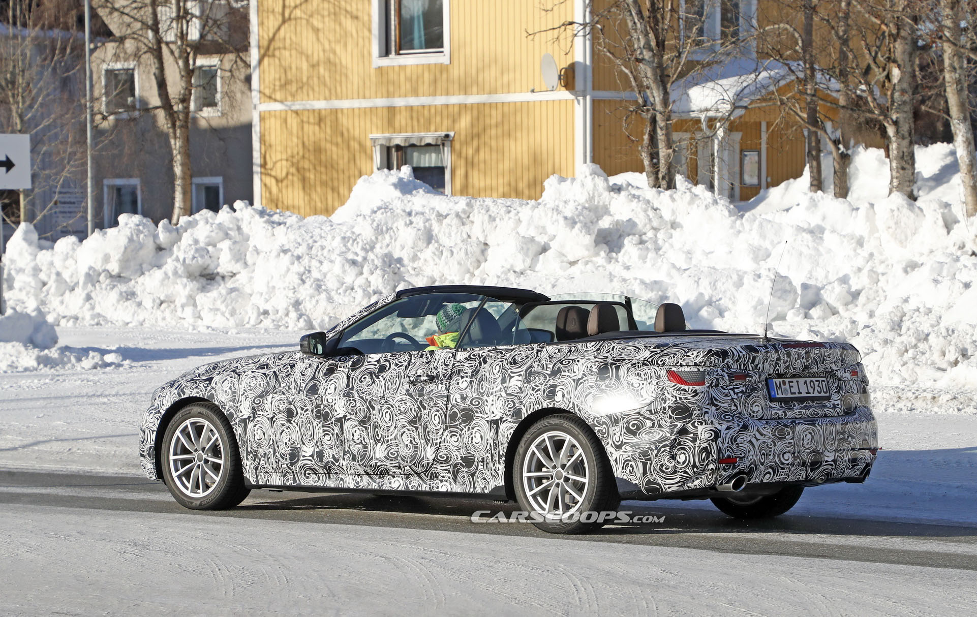 New BMW 4 Series Convertible Blows Its Top Off In Latest Spy Shots
