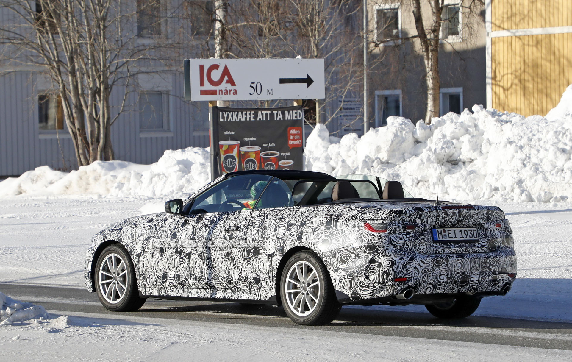 New BMW 4 Series Convertible Blows Its Top Off In Latest Spy Shots