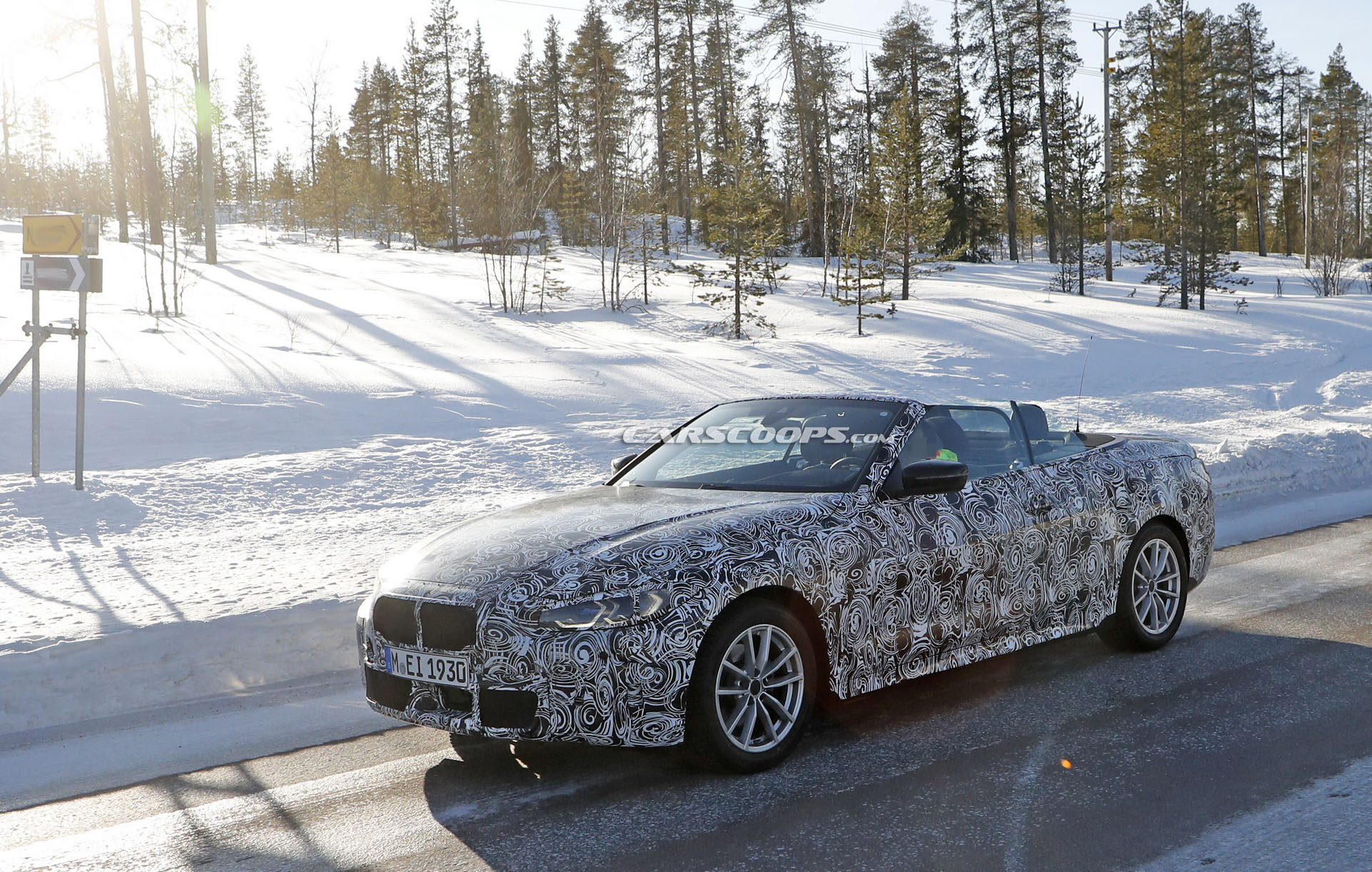 New BMW 4 Series Convertible Blows Its Top Off In Latest Spy Shots