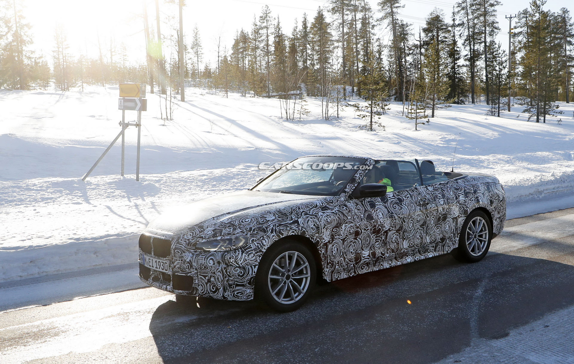 New BMW 4 Series Convertible Blows Its Top Off In Latest Spy Shots