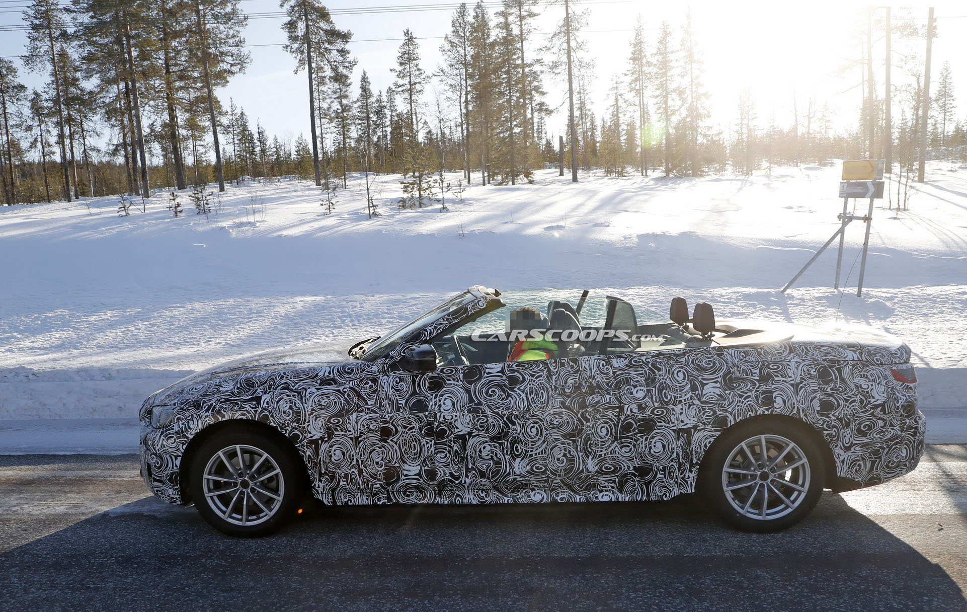 New BMW 4 Series Convertible Blows Its Top Off In Latest Spy Shots