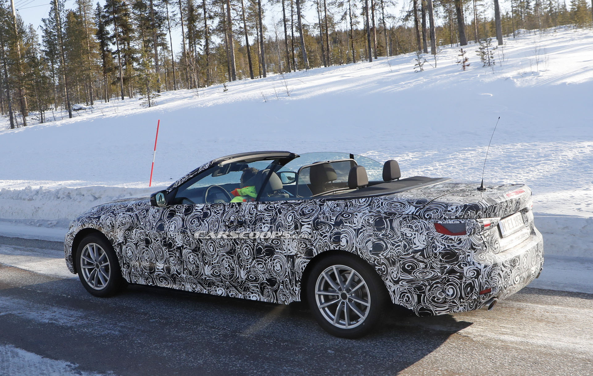 New BMW 4 Series Convertible Blows Its Top Off In Latest Spy Shots