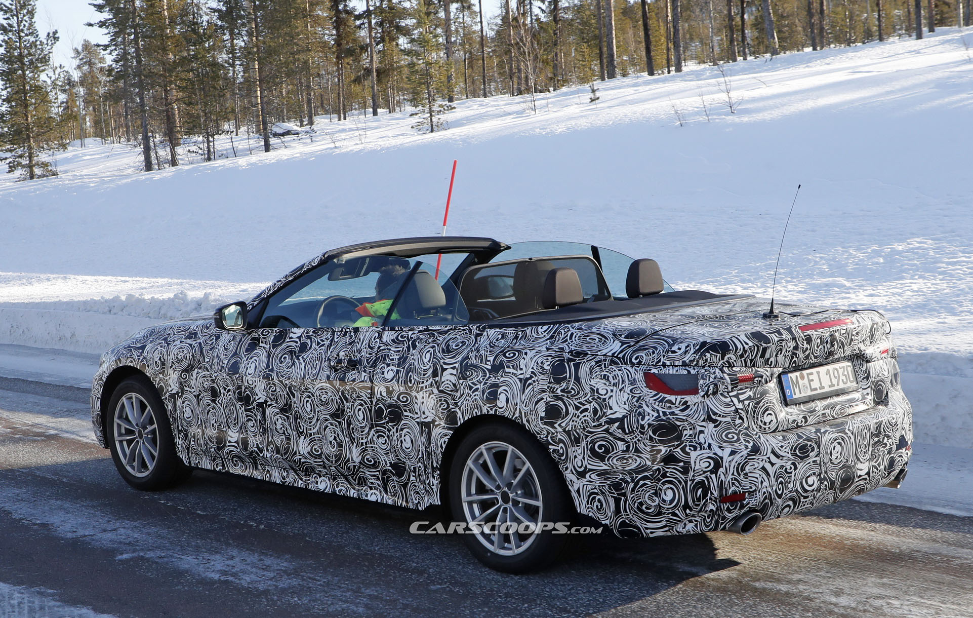 New BMW 4 Series Convertible Blows Its Top Off In Latest Spy Shots