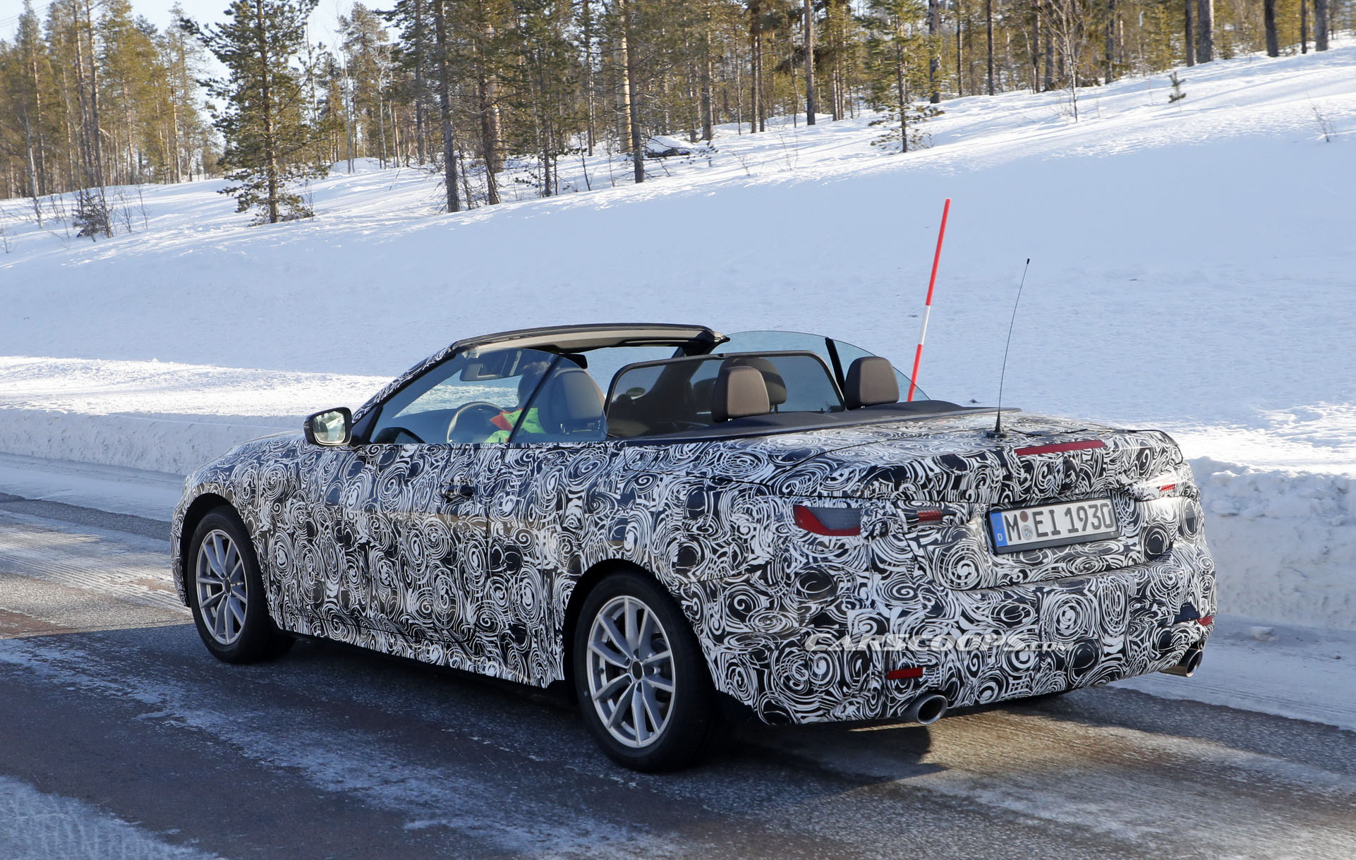 New BMW 4 Series Convertible Blows Its Top Off In Latest Spy Shots