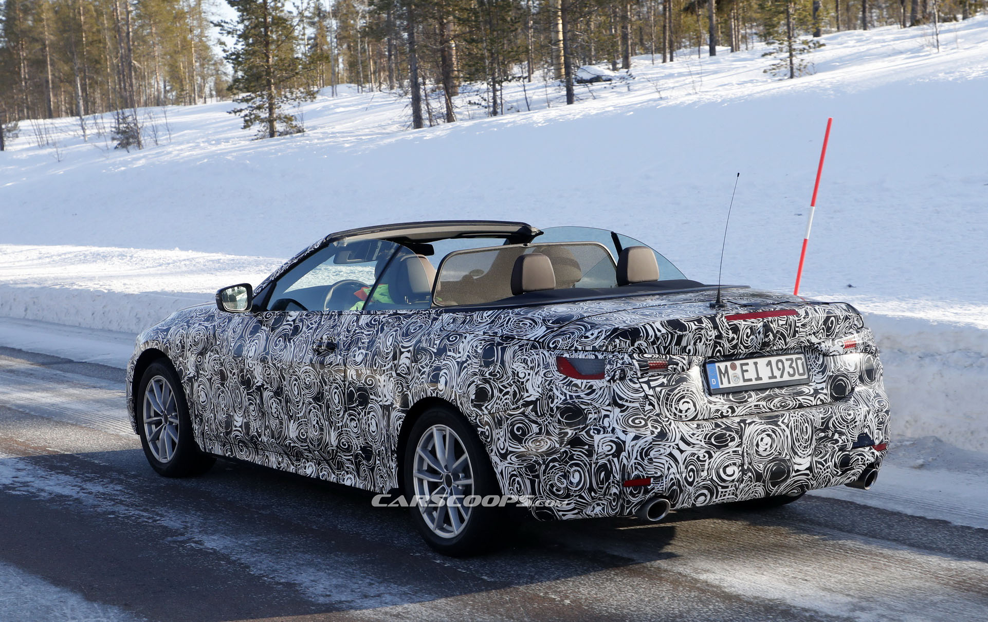 New BMW 4 Series Convertible Blows Its Top Off In Latest Spy Shots