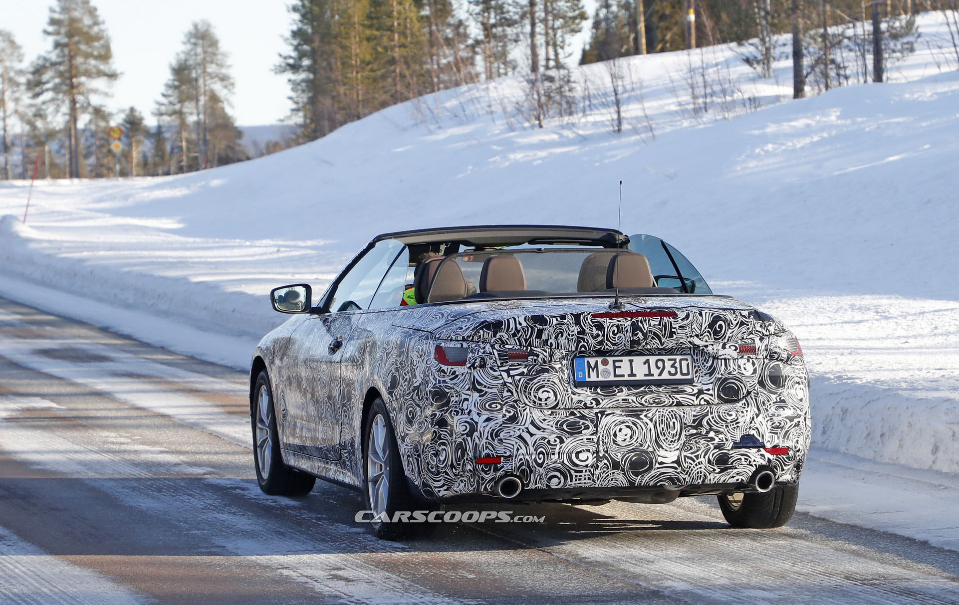 New BMW 4 Series Convertible Blows Its Top Off In Latest Spy Shots