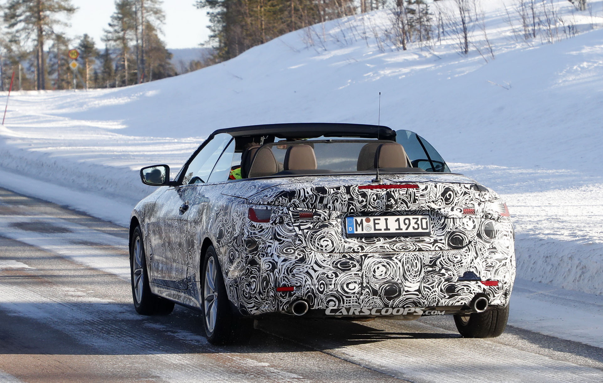 New BMW 4 Series Convertible Blows Its Top Off In Latest Spy Shots