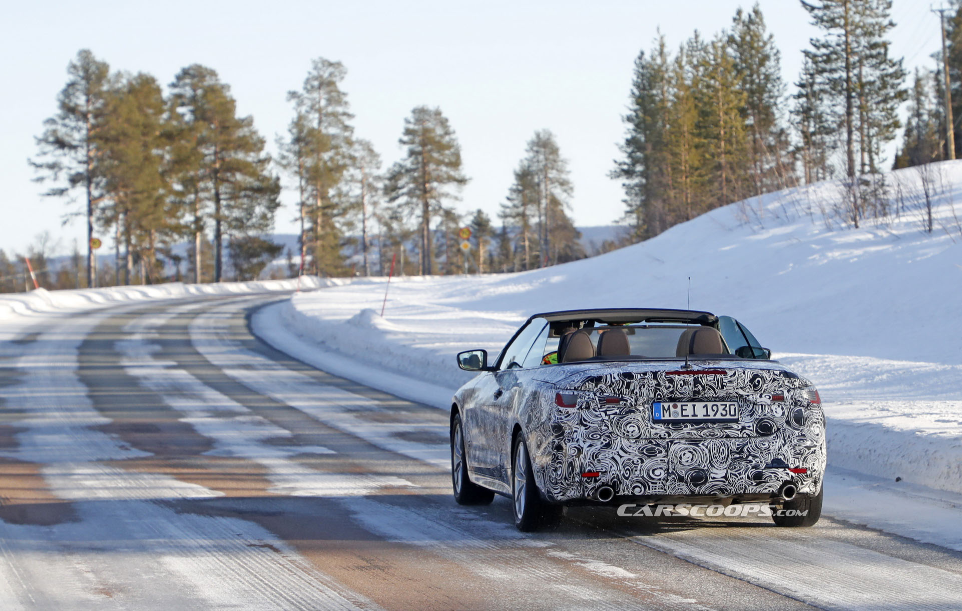New BMW 4 Series Convertible Blows Its Top Off In Latest Spy Shots