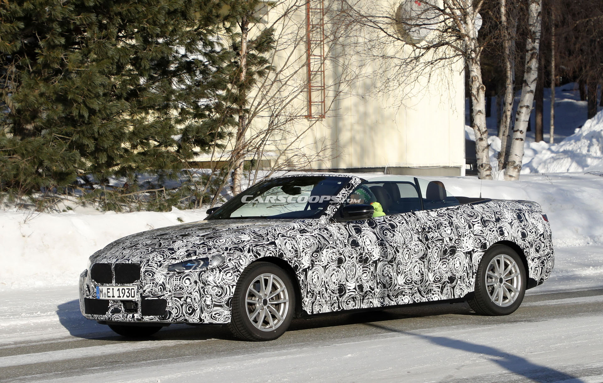 New BMW 4 Series Convertible Blows Its Top Off In Latest Spy Shots