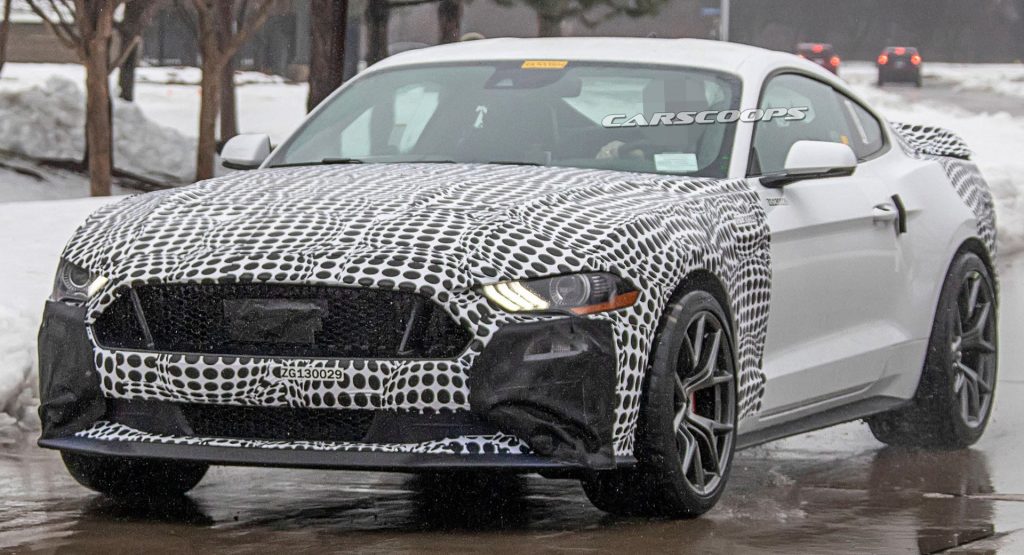  Possible Ford Mustang Mach 1 Spied, Could Have Around 500 HP