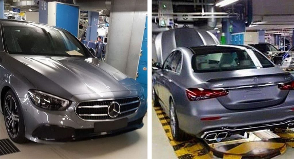  Facelifted 2021 Mercedes-AMG E63 Caught Undisguised, Plus Rendered Look At Regular E-Class