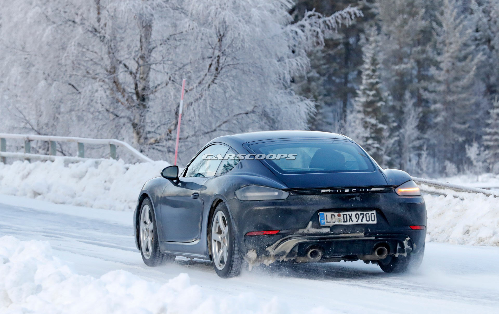 Porsche 718 Cayman GTS Spotted With Possible Six-Cylinder Engine
