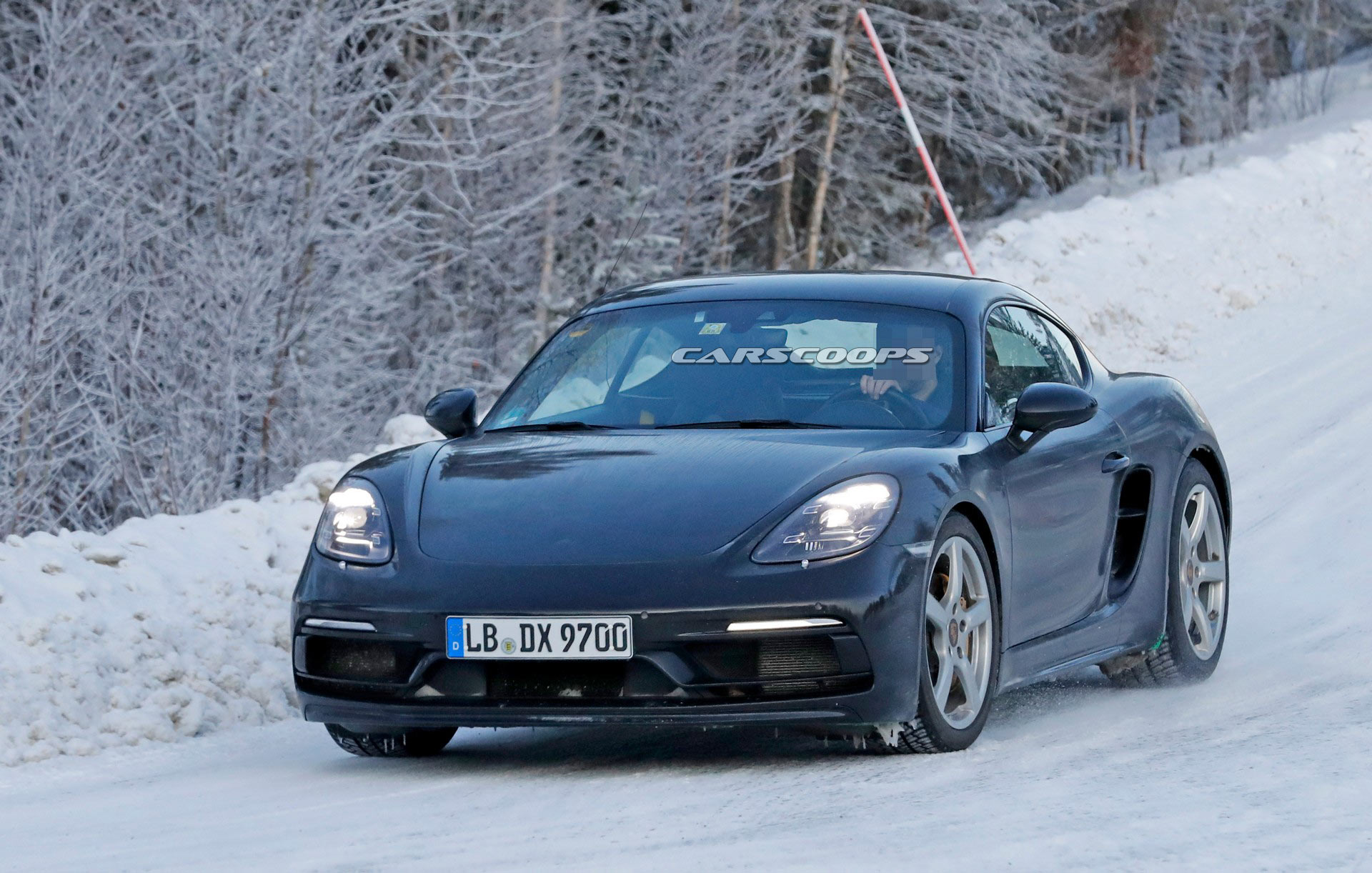 Porsche 718 Cayman GTS Spotted With Possible Six-Cylinder Engine
