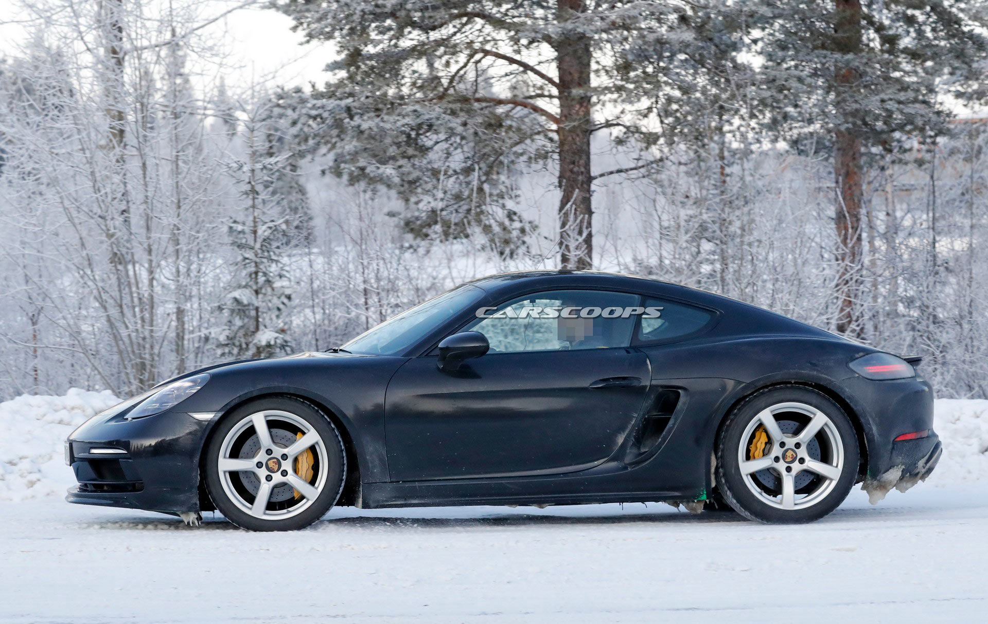 Porsche 718 Cayman GTS Spotted With Possible Six-Cylinder Engine