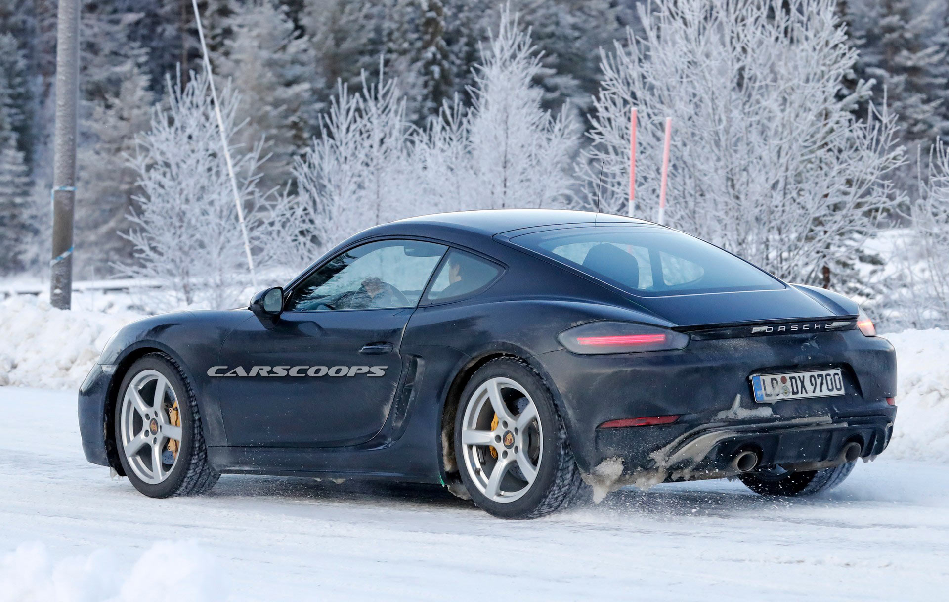 Porsche 718 Cayman GTS Spotted With Possible Six-Cylinder Engine