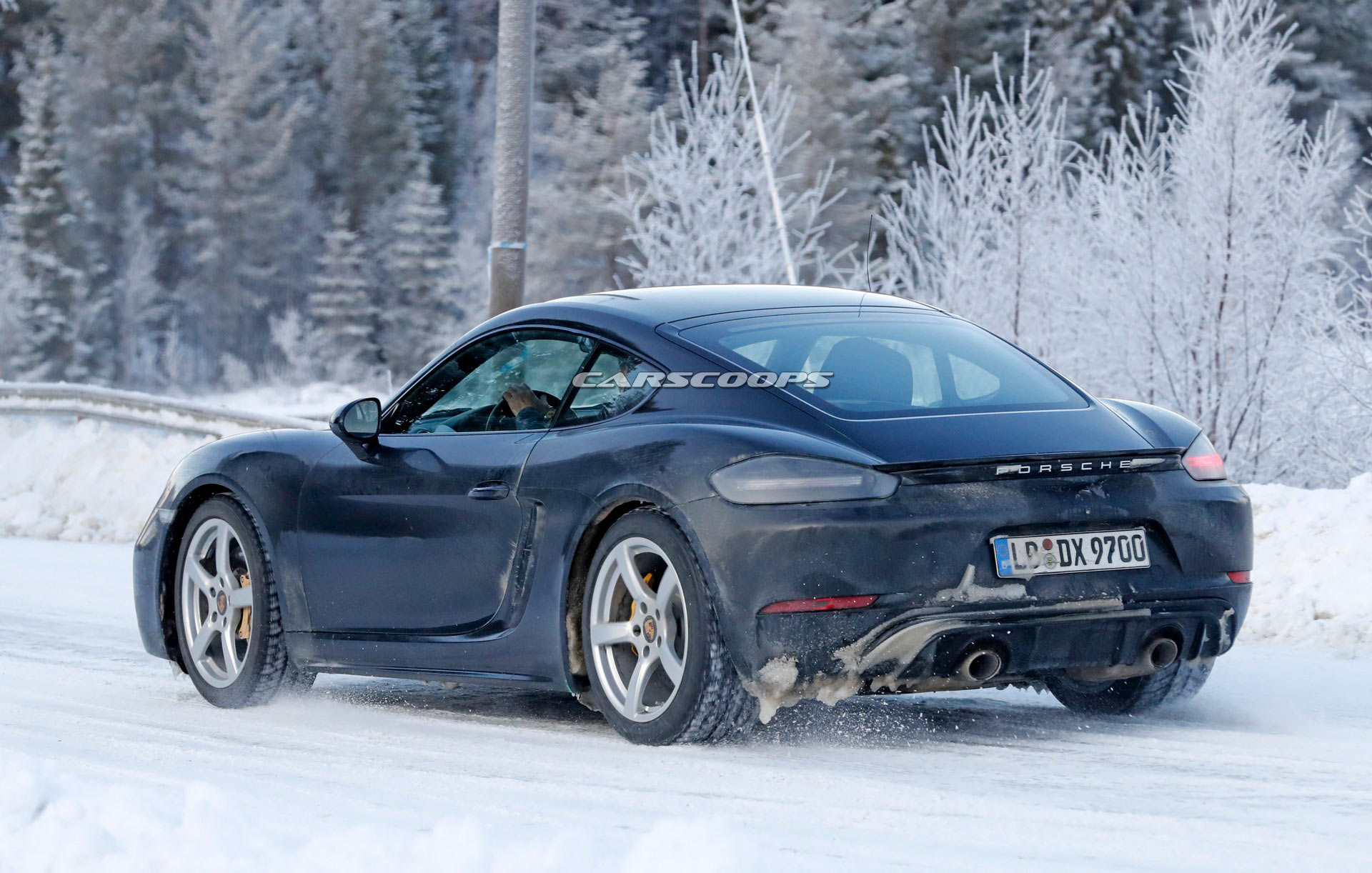 Porsche 718 Cayman GTS Spotted With Possible Six-Cylinder Engine
