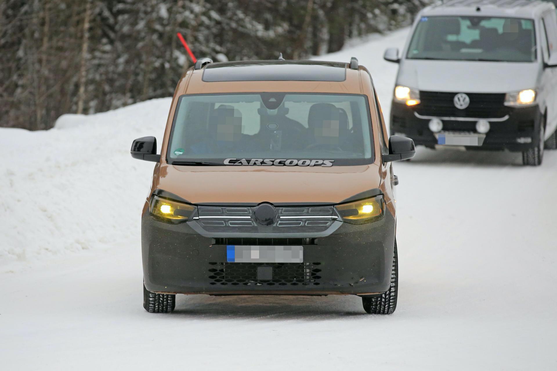 2021 VW Caddy Sheds Camouflage, Doesn’t Reveal All Of Its Secrets Just Yet