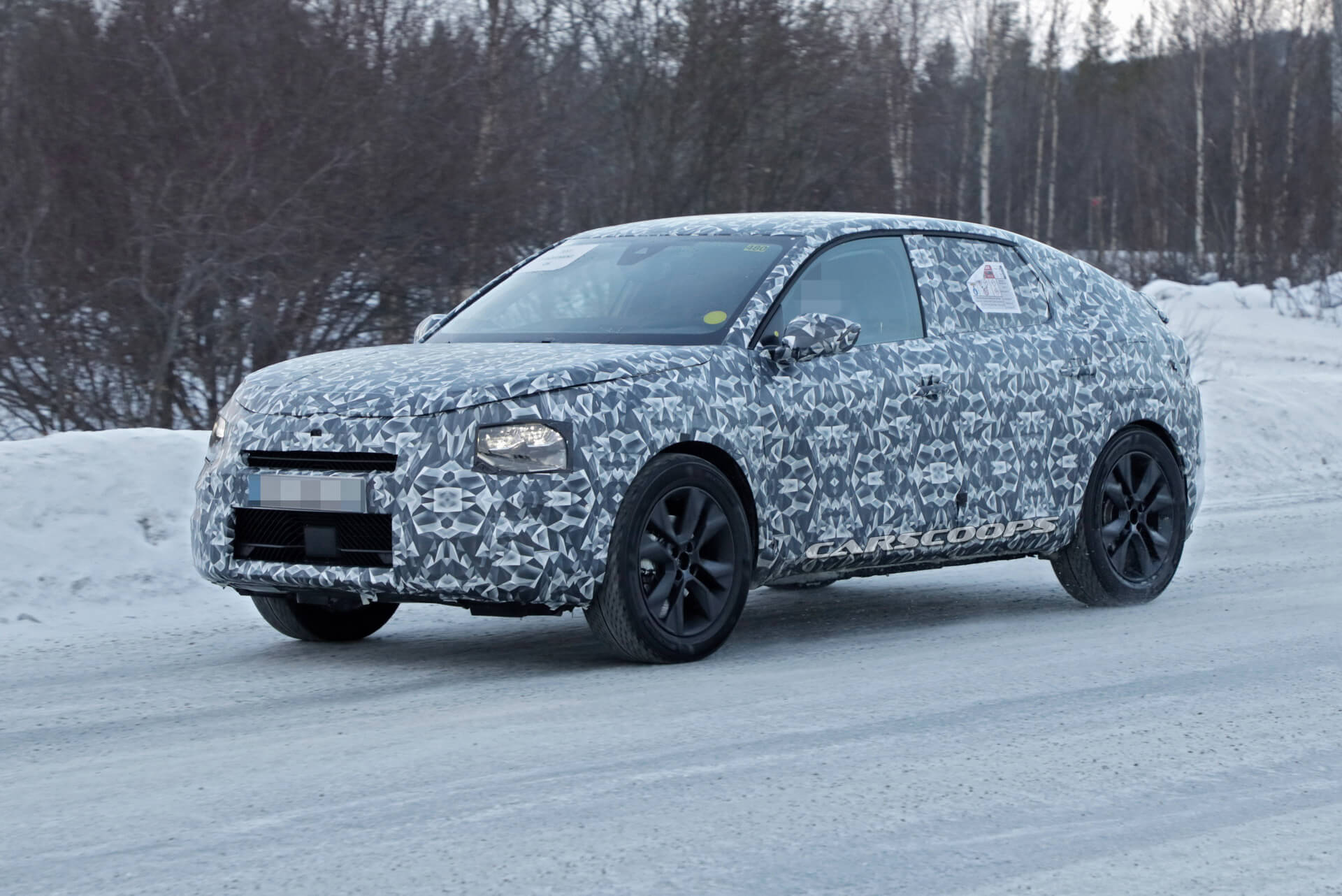Citroën C4 Cactus Successor Makes Spy Debut As Higher-Riding Crossover Coupe