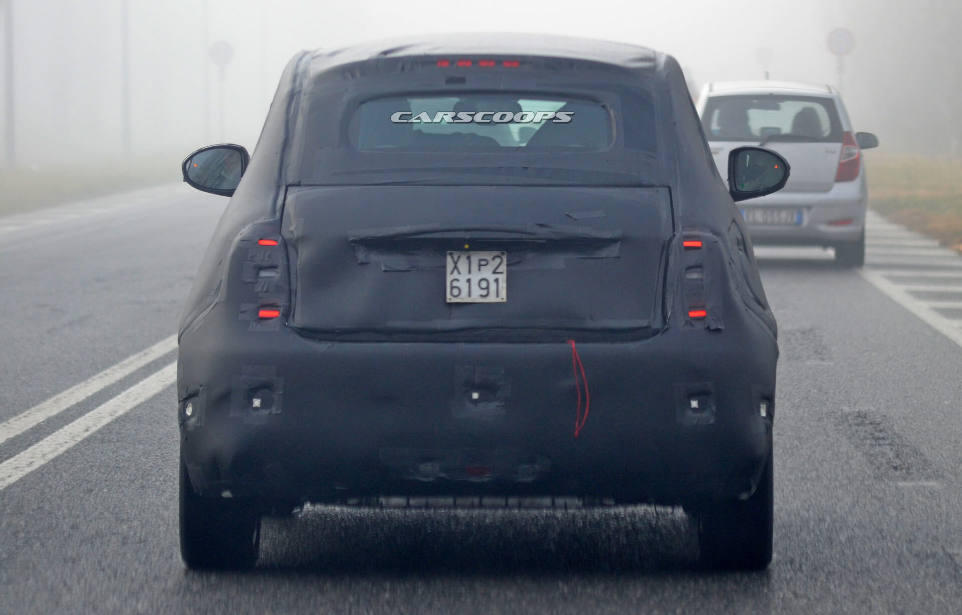 New 2021 Fiat 500e Electric City Car Spied Wearing Production Body