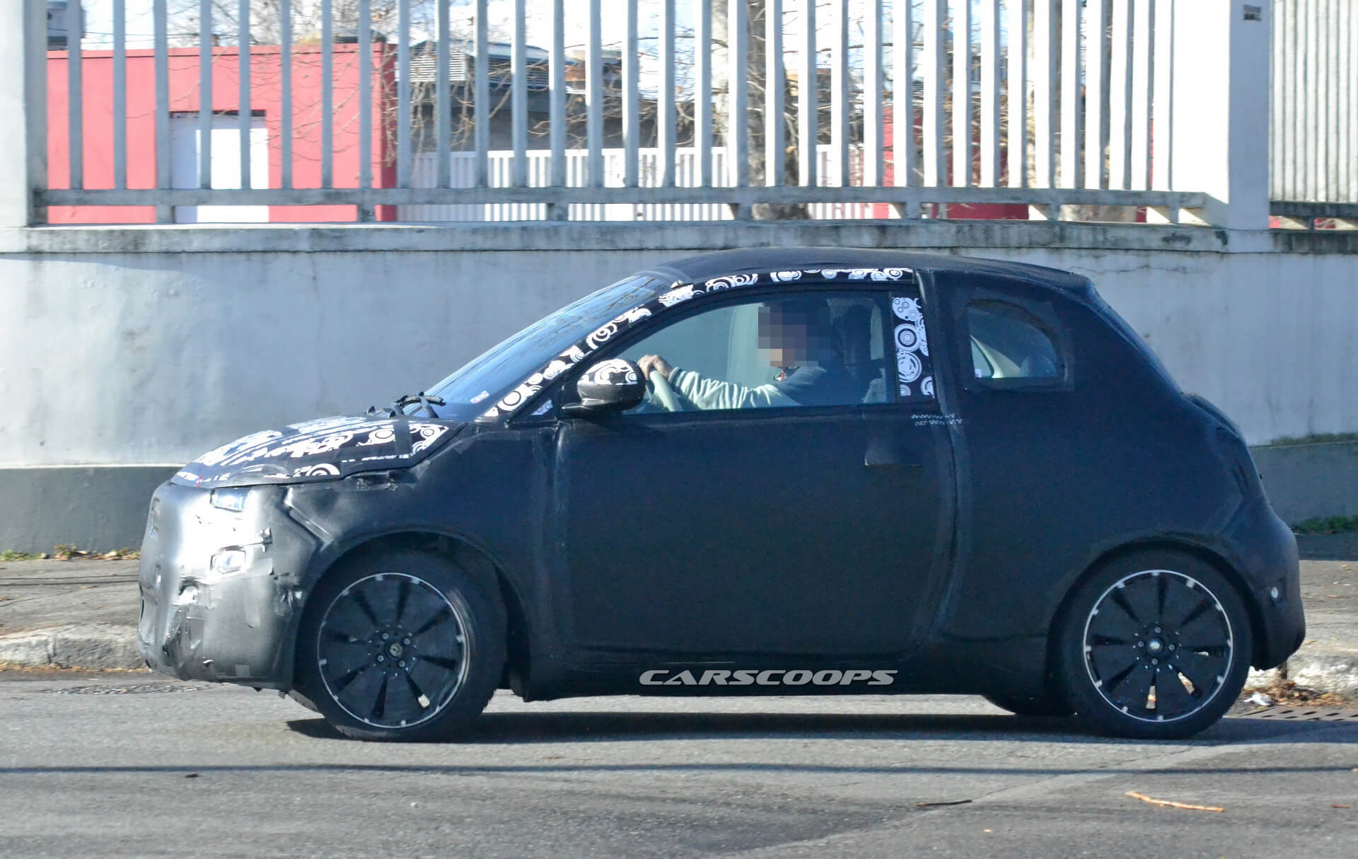 New 2021 Fiat 500e Electric City Car Spied Wearing Production Body