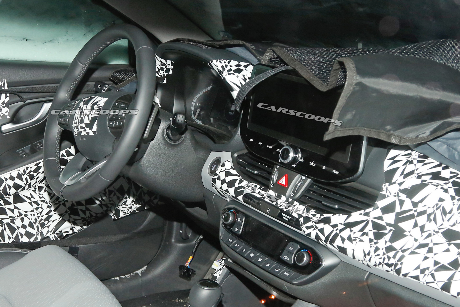 2021 Hyundai i30 Facelift Shows Its Cabin For The First Time