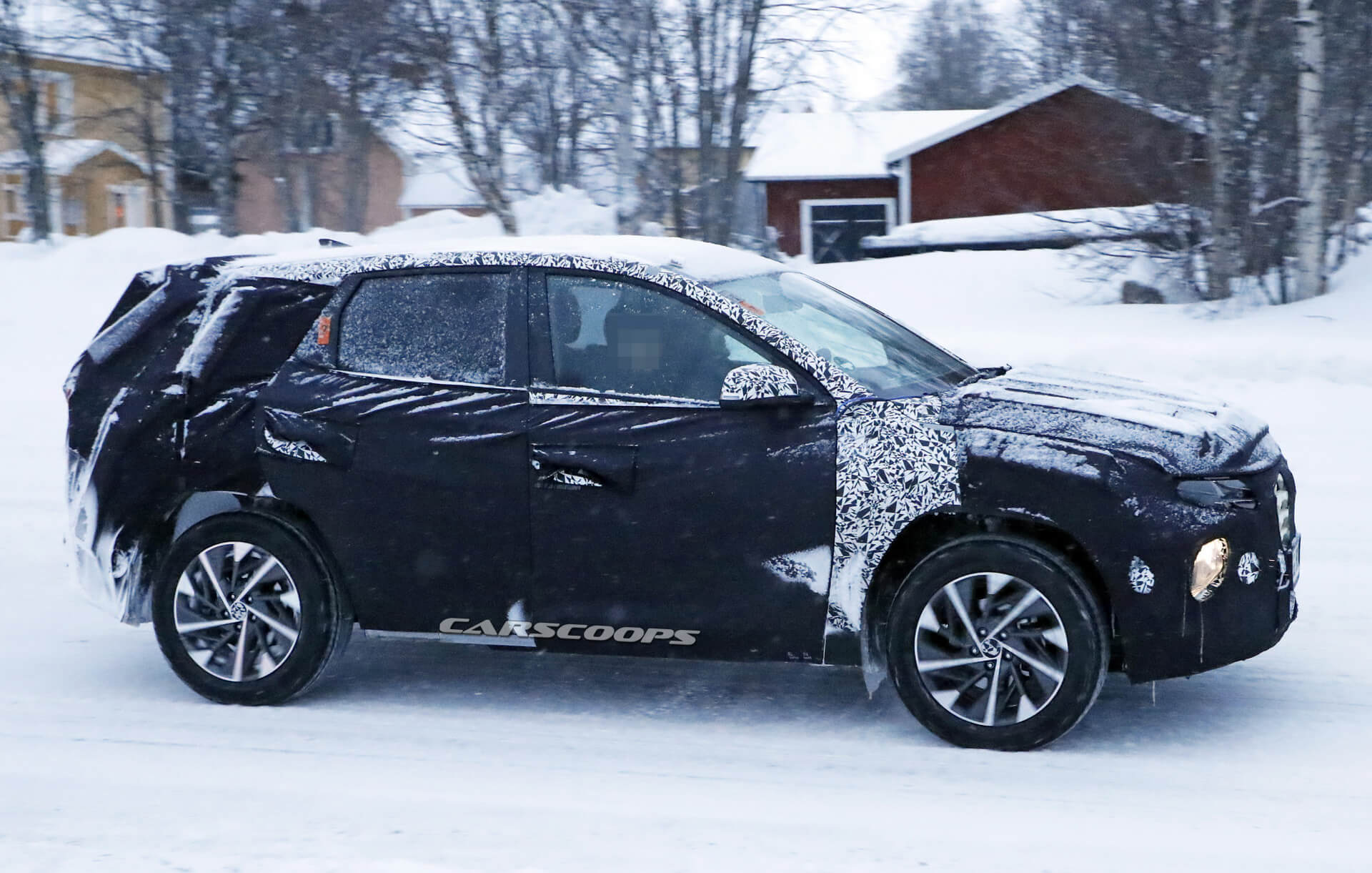 Redesigned 2021 Hyundai Tucson Getting Closer To Production Even As It Tries To Cover Up