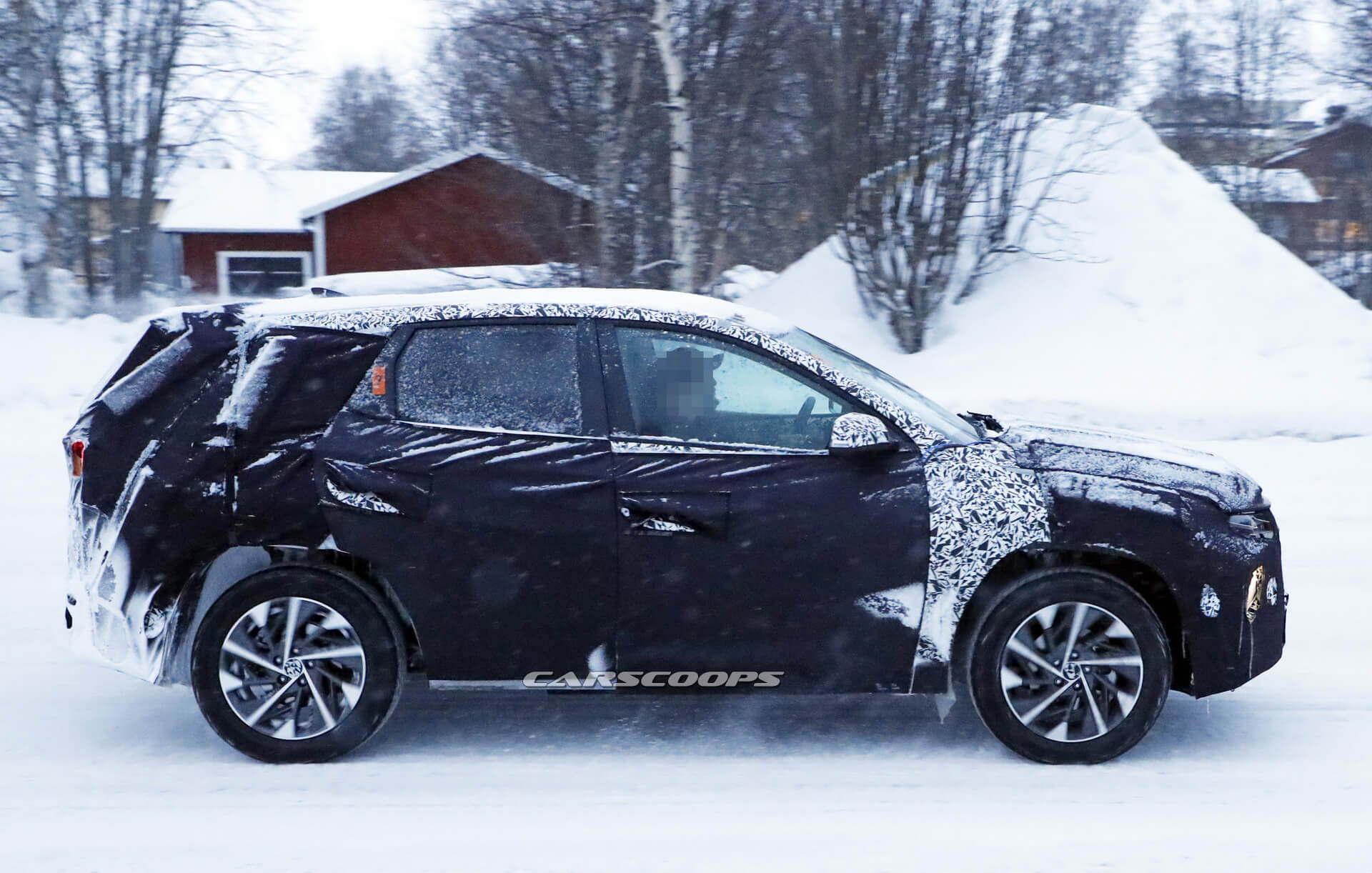 Redesigned 2021 Hyundai Tucson Getting Closer To Production Even As It Tries To Cover Up