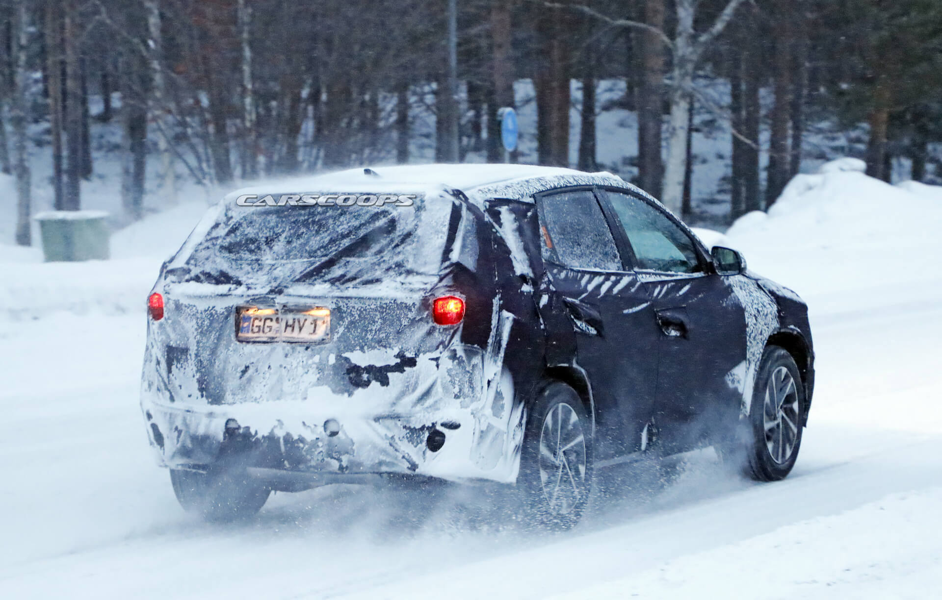 Redesigned 2021 Hyundai Tucson Getting Closer To Production Even As It Tries To Cover Up