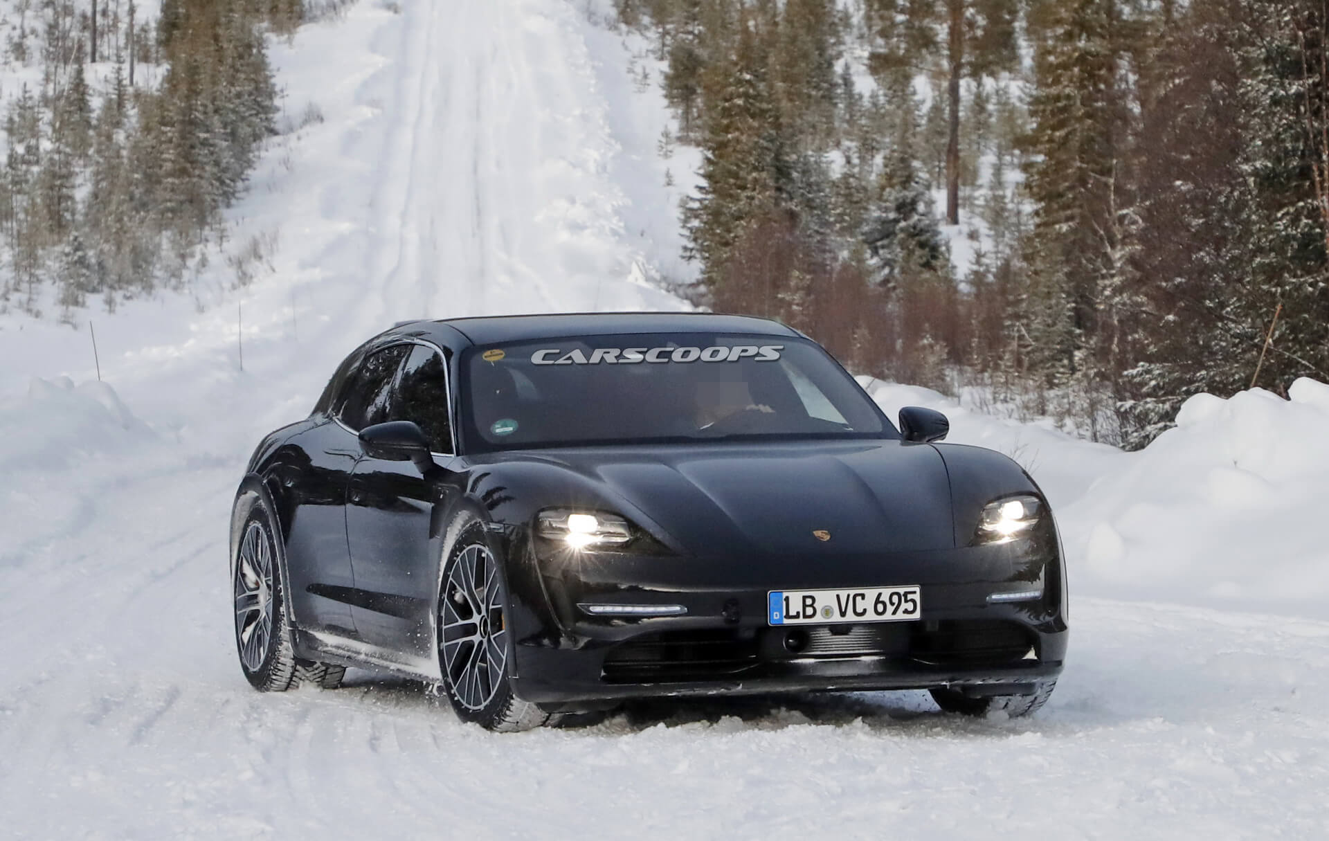 Ain’t Nothing Keeping Porsche’s Electric Taycan Cross Turismo Back From Testing