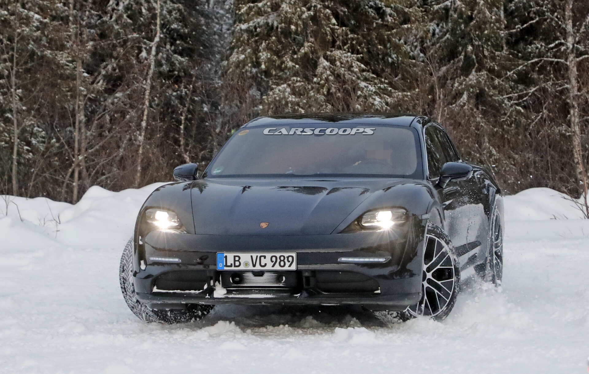 Ain’t Nothing Keeping Porsche’s Electric Taycan Cross Turismo Back From Testing