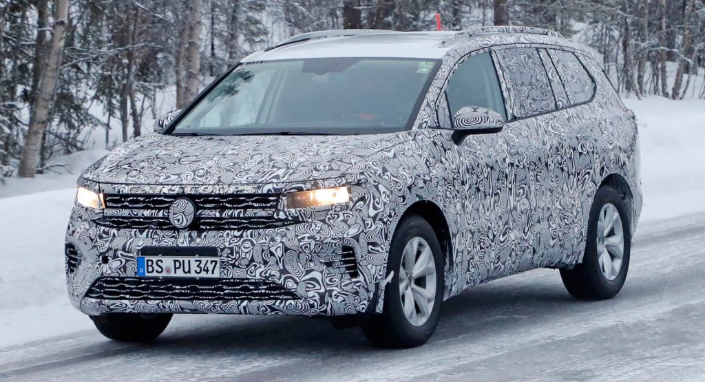  VW’s Super-Sized 2021 SMV Crossover Spied Testing In Europe
