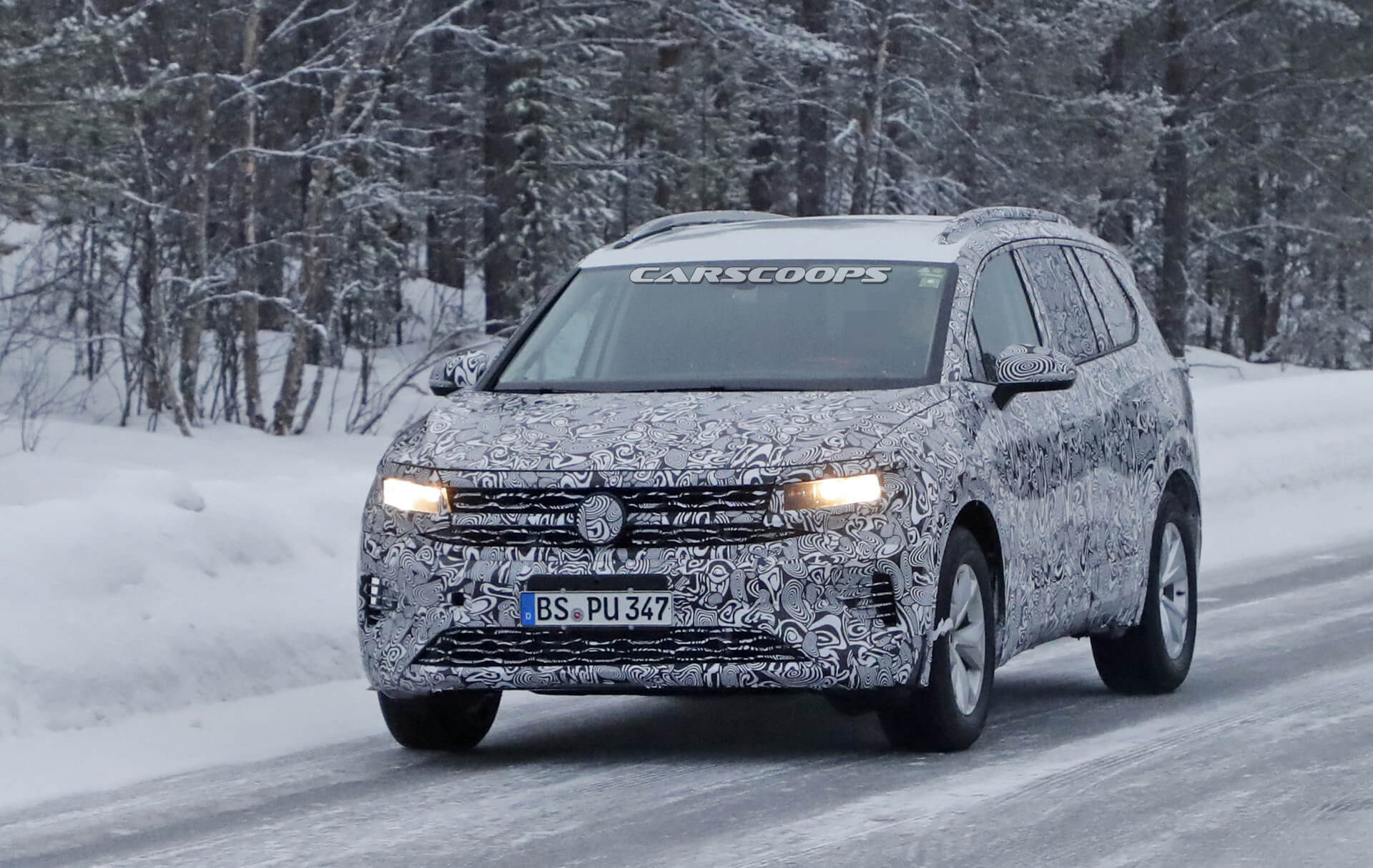VW’s Super-Sized 2021 SMV Crossover Spied Testing In Europe