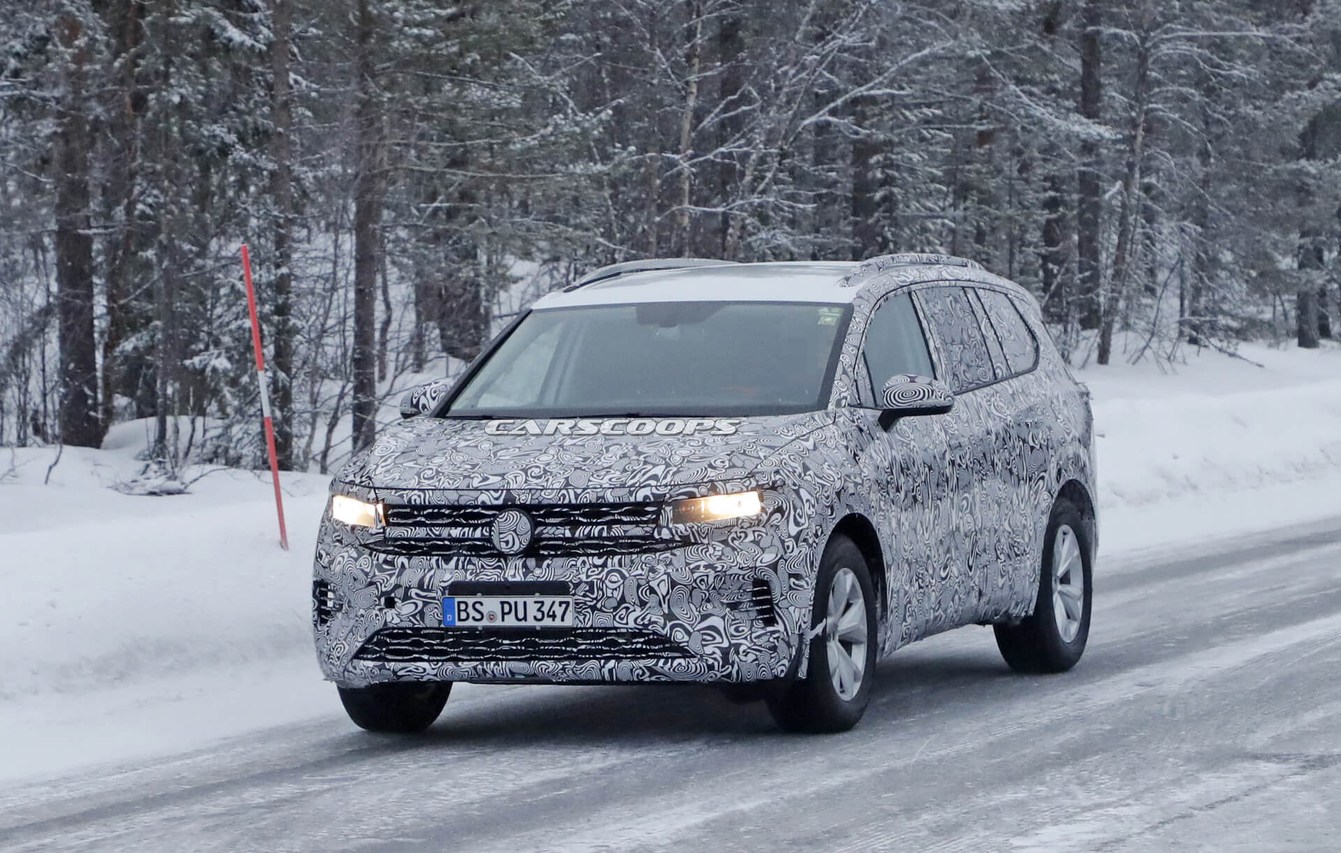 VW’s Super-Sized 2021 SMV Crossover Spied Testing In Europe