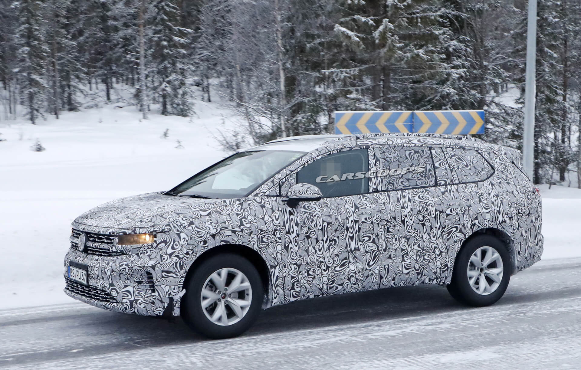 VW’s Super-Sized 2021 SMV Crossover Spied Testing In Europe