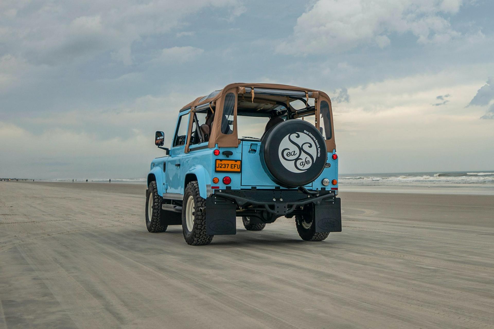 Arkonik Turns 90’s Land Rover Defender Into Impossibly Cool Beach Buggy