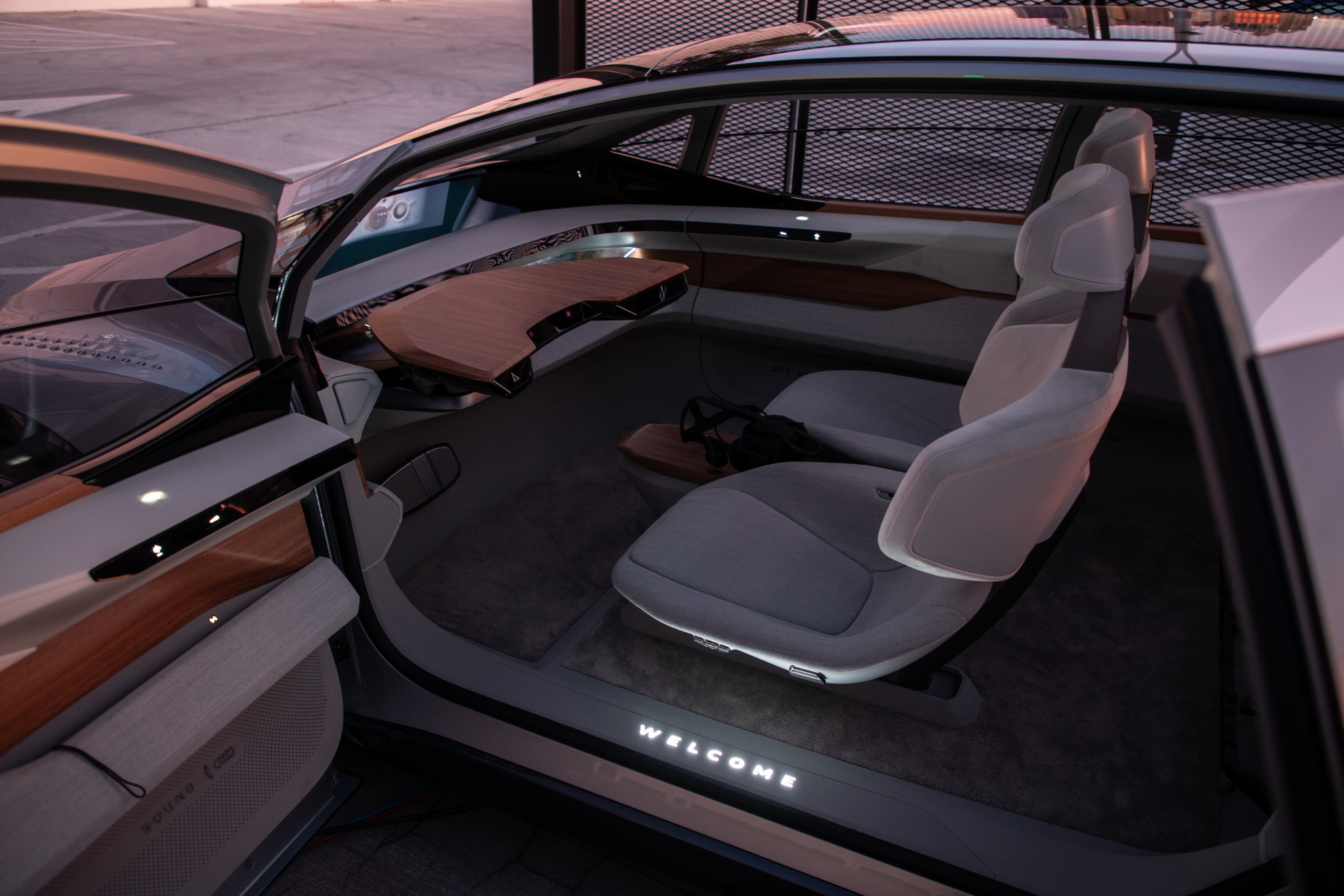 Audi’s Futuristic Take On The VW ID.3 EV, The AI:ME, Hits The Las Vegas Strip