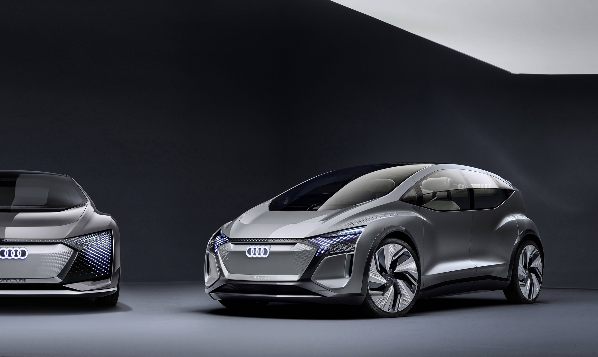 Audi’s Futuristic Take On The VW ID.3 EV, The AI:ME, Hits The Las Vegas Strip