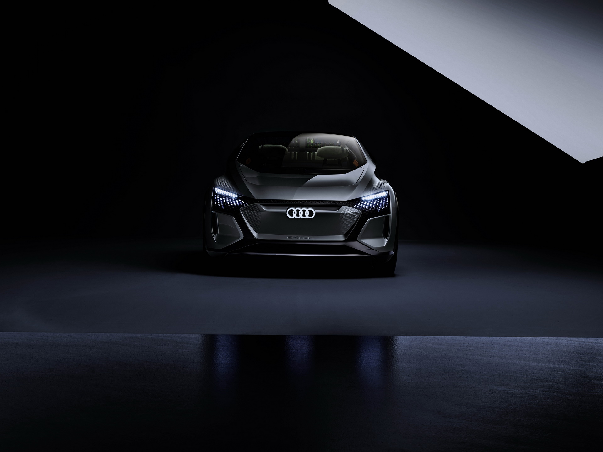 Audi’s Futuristic Take On The VW ID.3 EV, The AI:ME, Hits The Las Vegas Strip