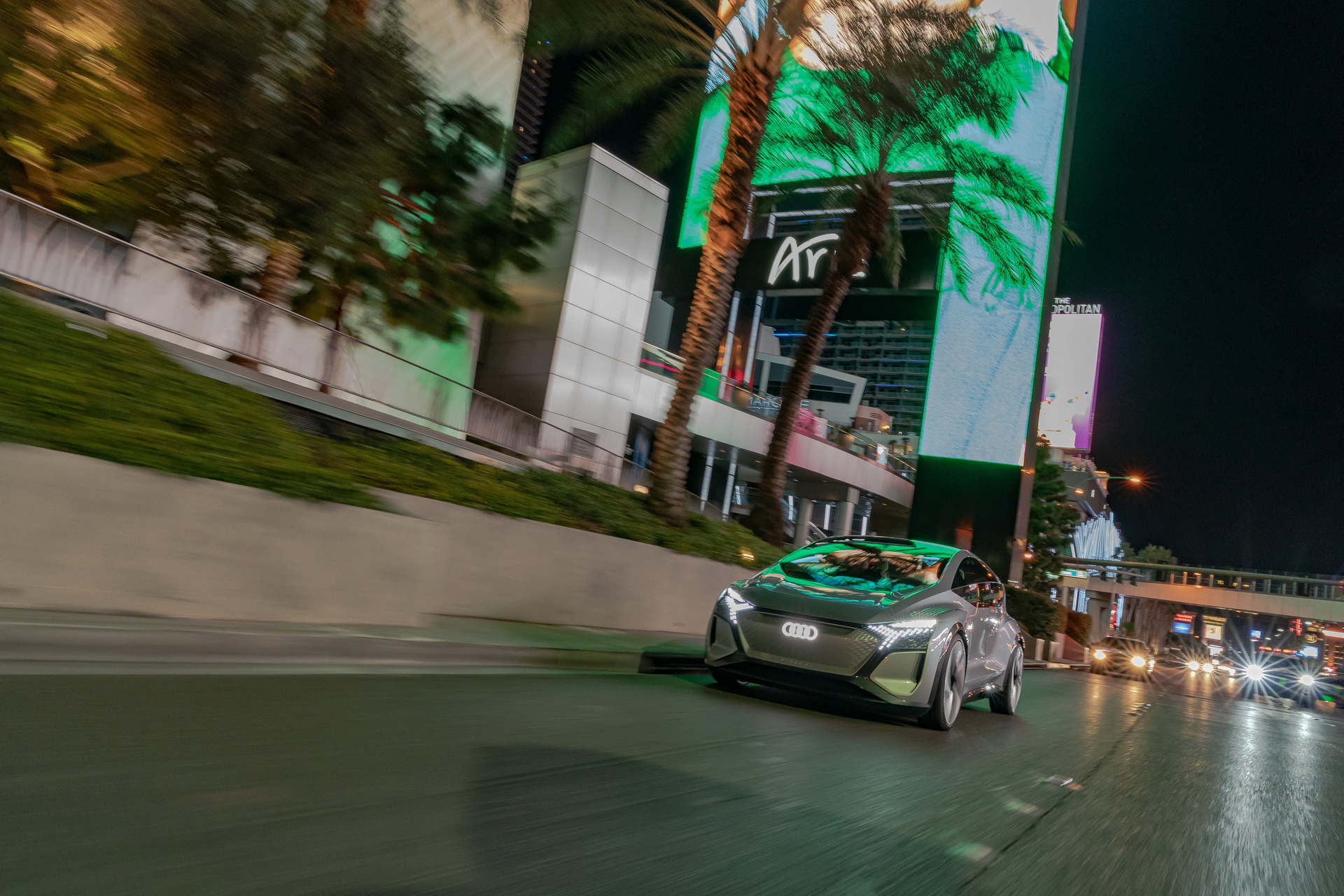Audi’s Futuristic Take On The VW ID.3 EV, The AI:ME, Hits The Las Vegas Strip