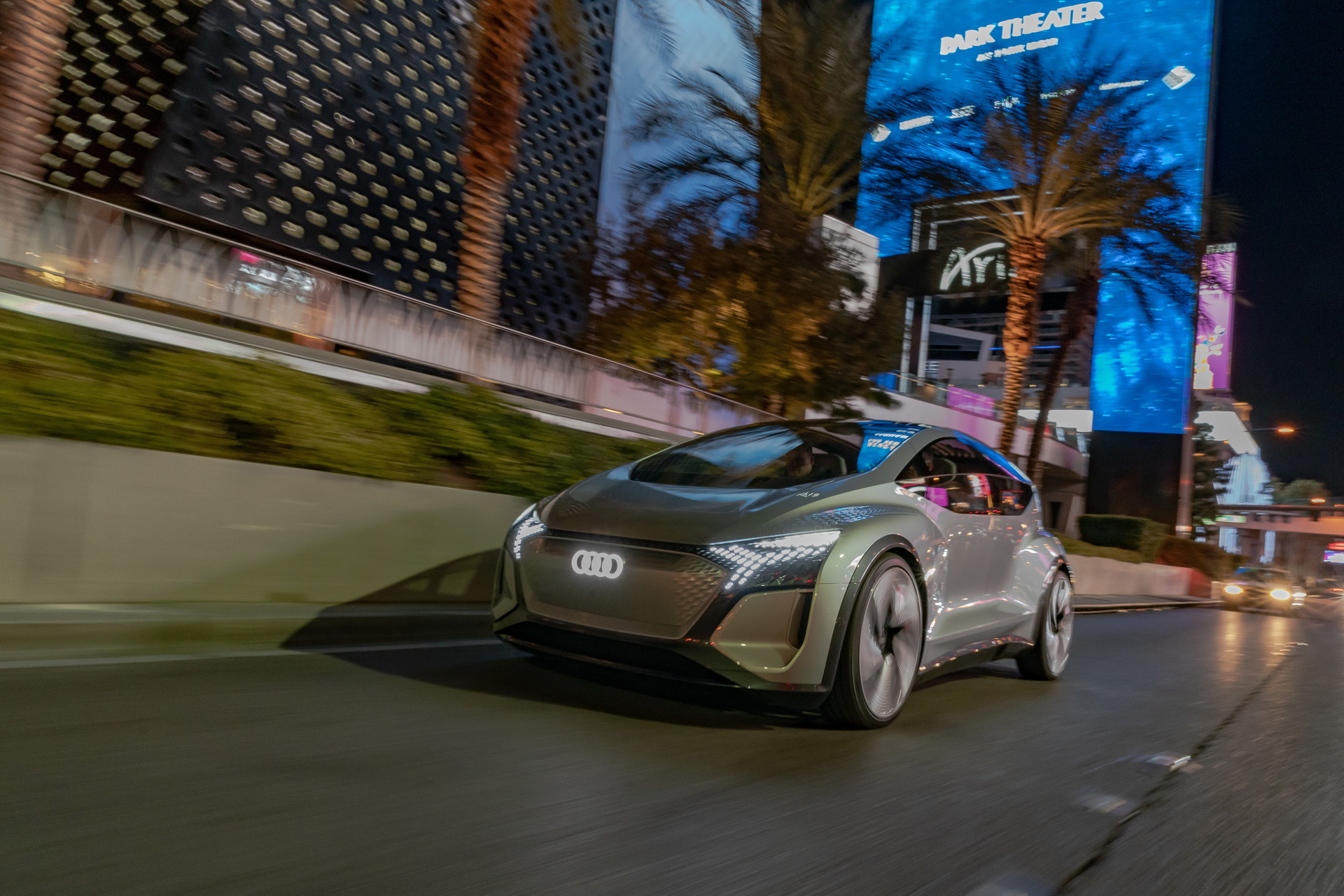 Audi’s Futuristic Take On The VW ID.3 EV, The AI:ME, Hits The Las Vegas Strip
