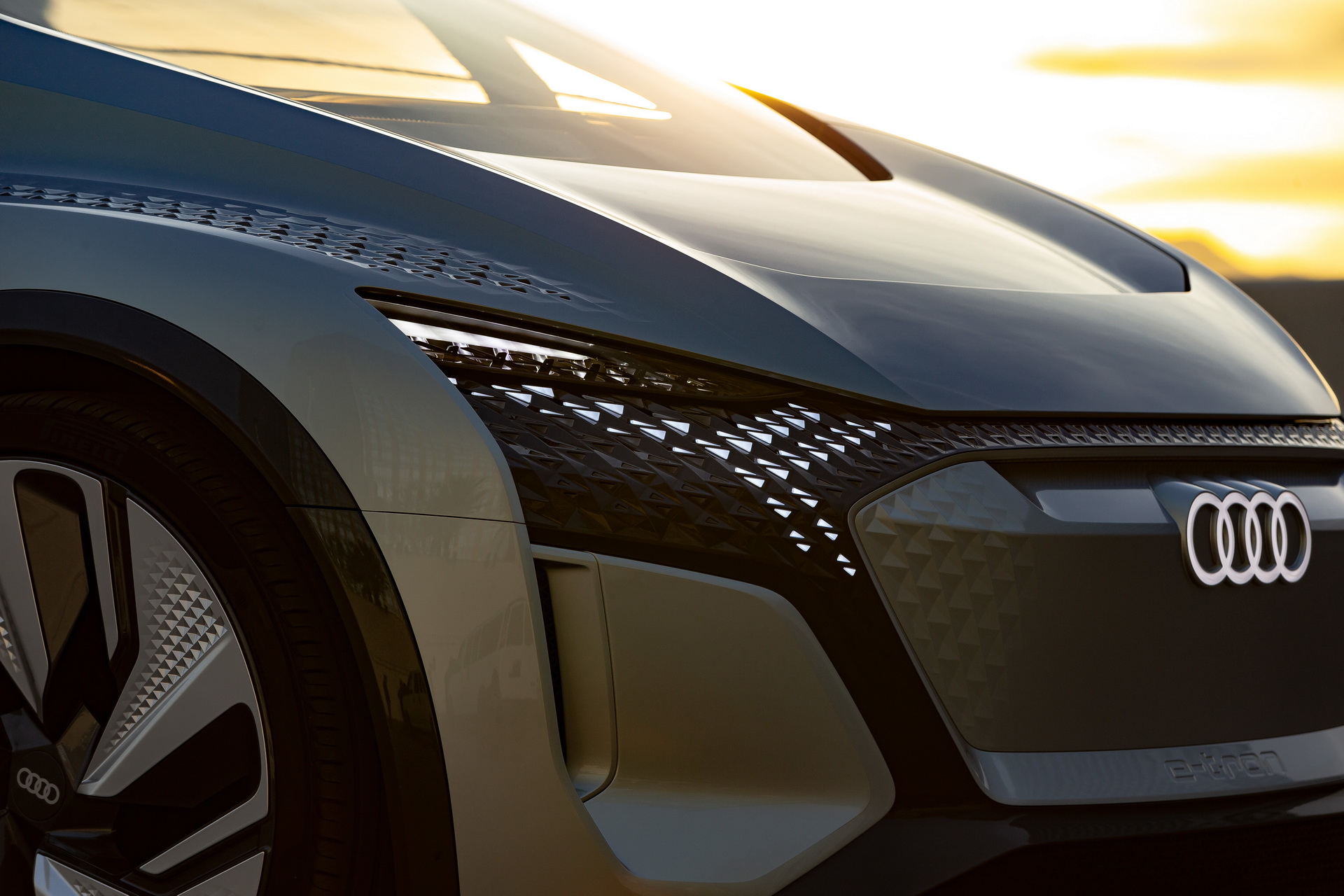 Audi’s Futuristic Take On The VW ID.3 EV, The AI:ME, Hits The Las Vegas Strip